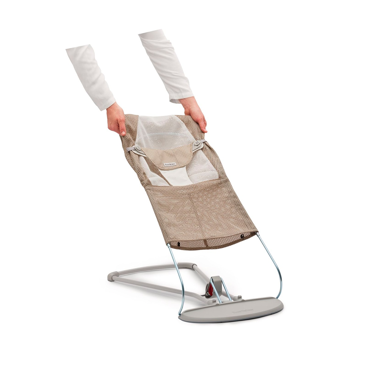 Assento de Tecido para Espreguiçadeira Balance Soft Bege-3