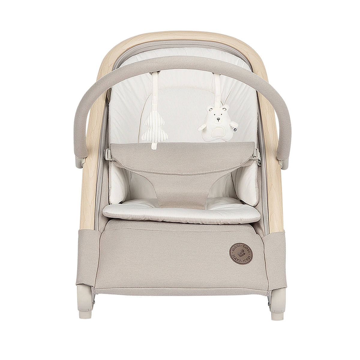 Hamaca Kori Maxi-Cosi con arco de juegos, hasta los 15kg - Beige Sierra Beige Sierra-2