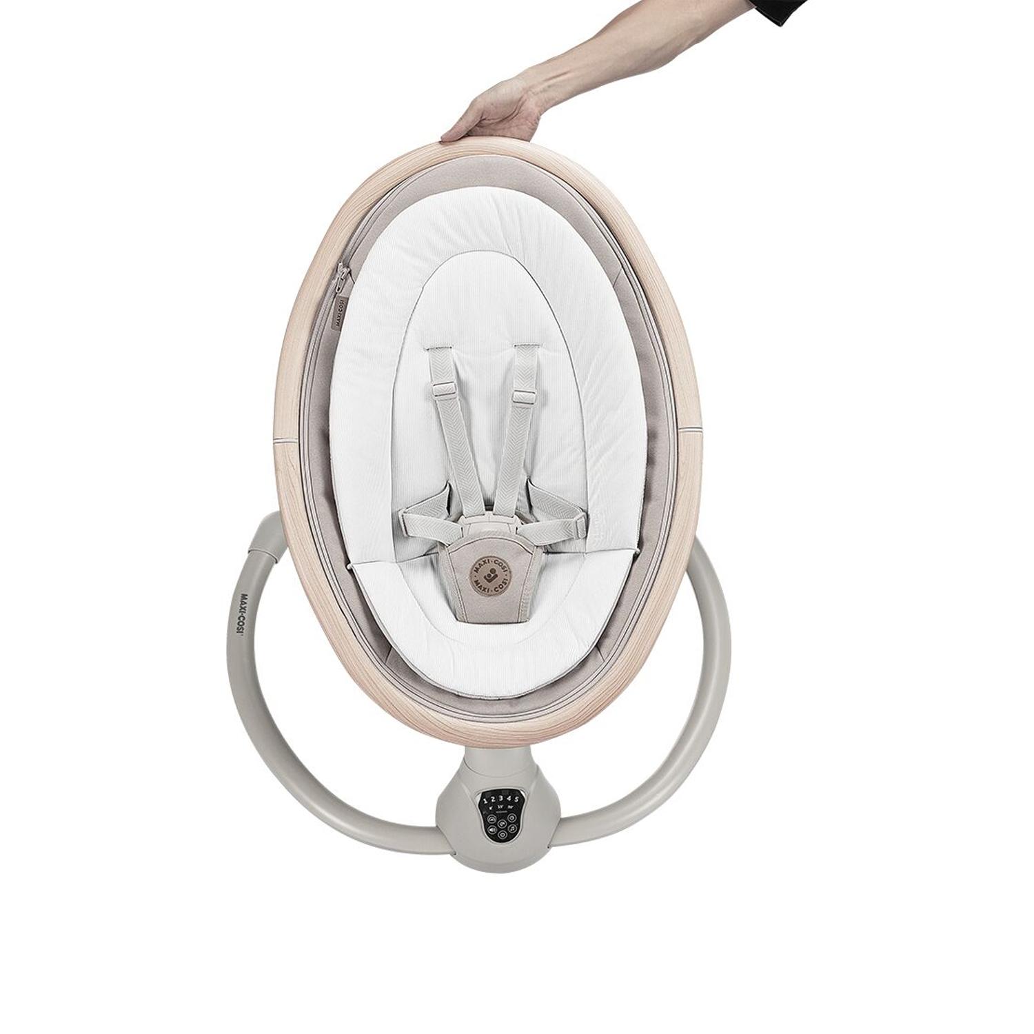 Espreguiçadeira Cassia Swing 0-6 Meses - 0-9 kg Bege-7
