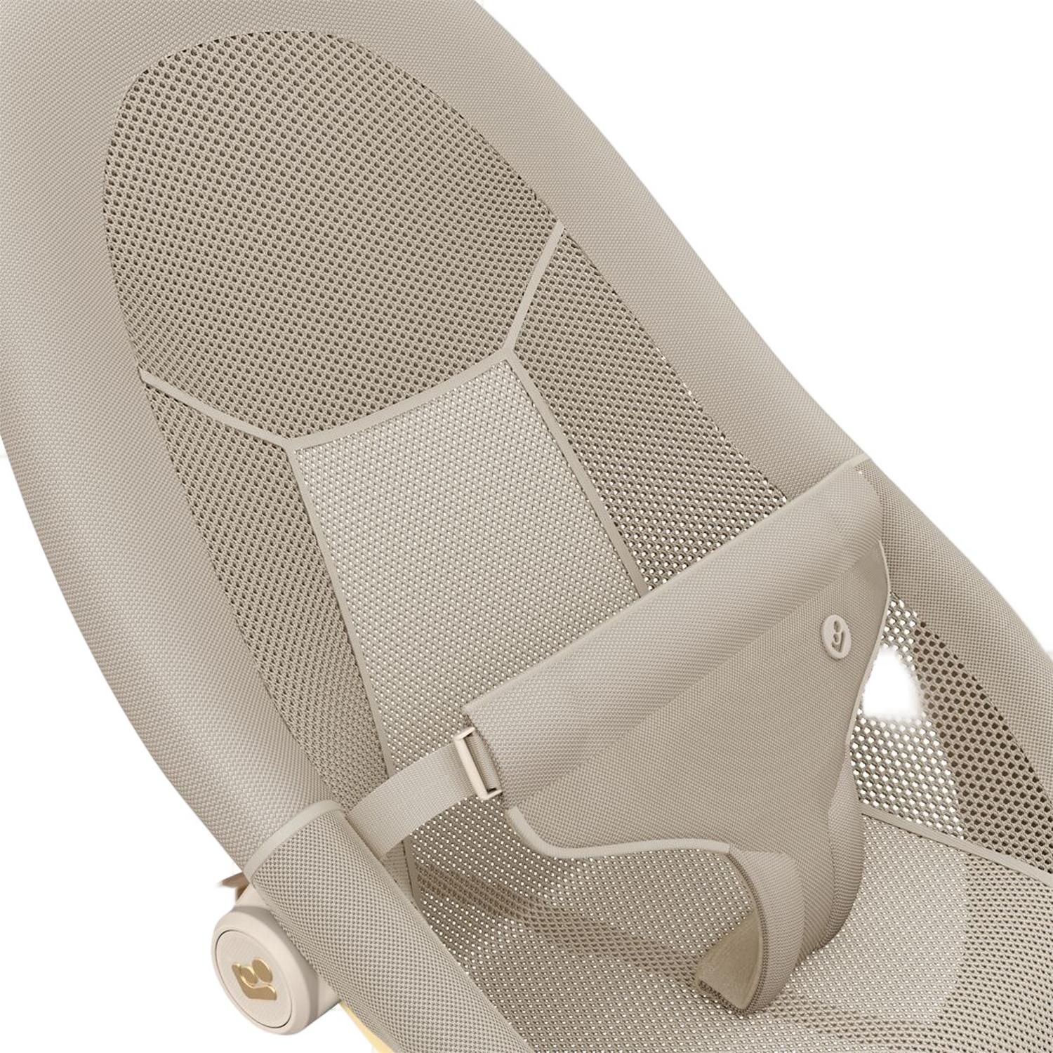 Espreguiçadeira de Baloiço DOVE PRO, Posição Inferior 0-7 kg, Posição Superior <15 kg, 0-3 Anos Bege-12