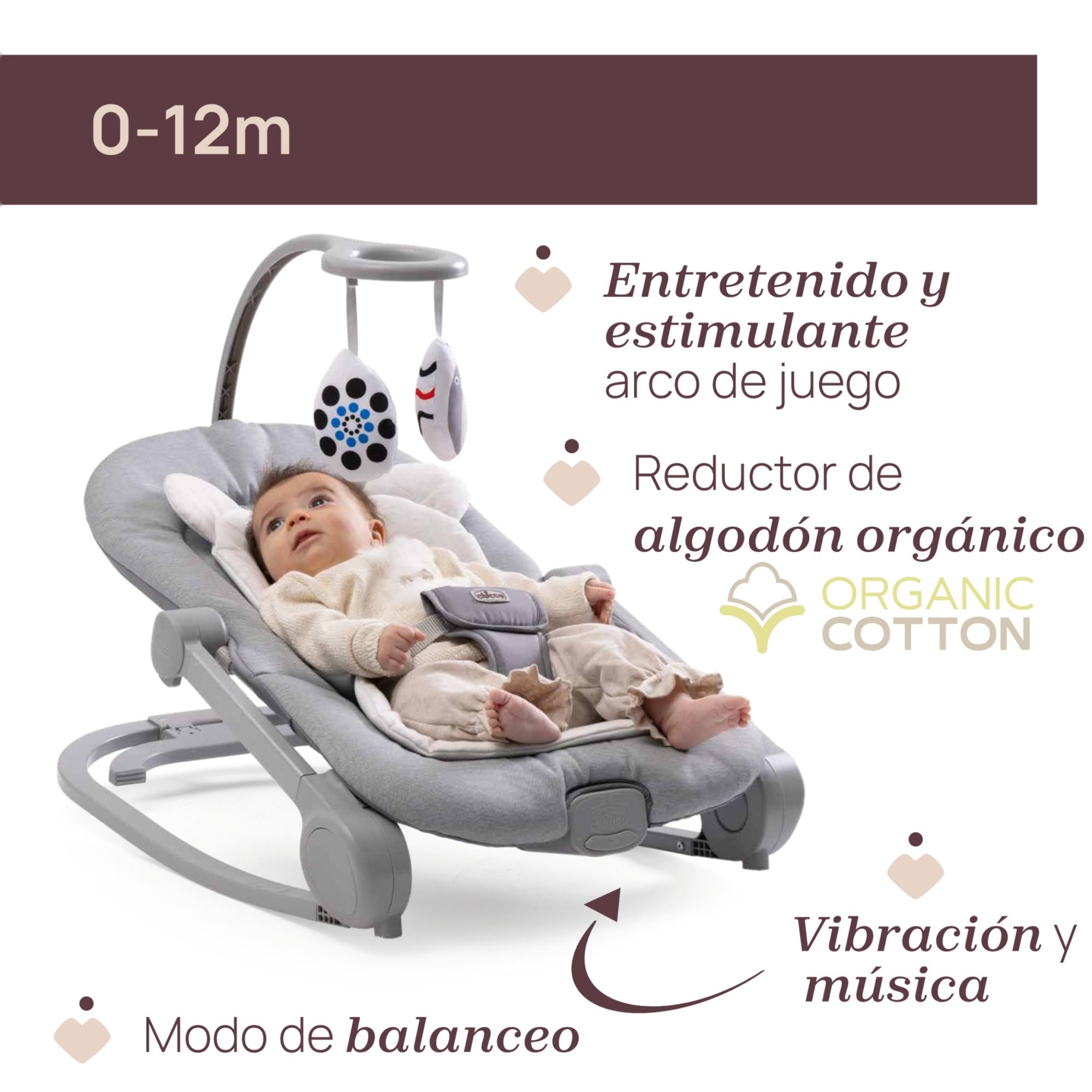 Hamaca Chicco Mia - Gris Gris-2