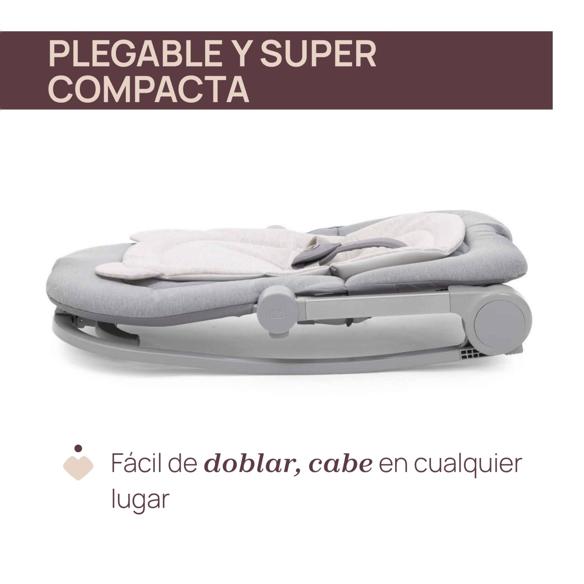 Hamaca Chicco Mia - Gris Gris-4