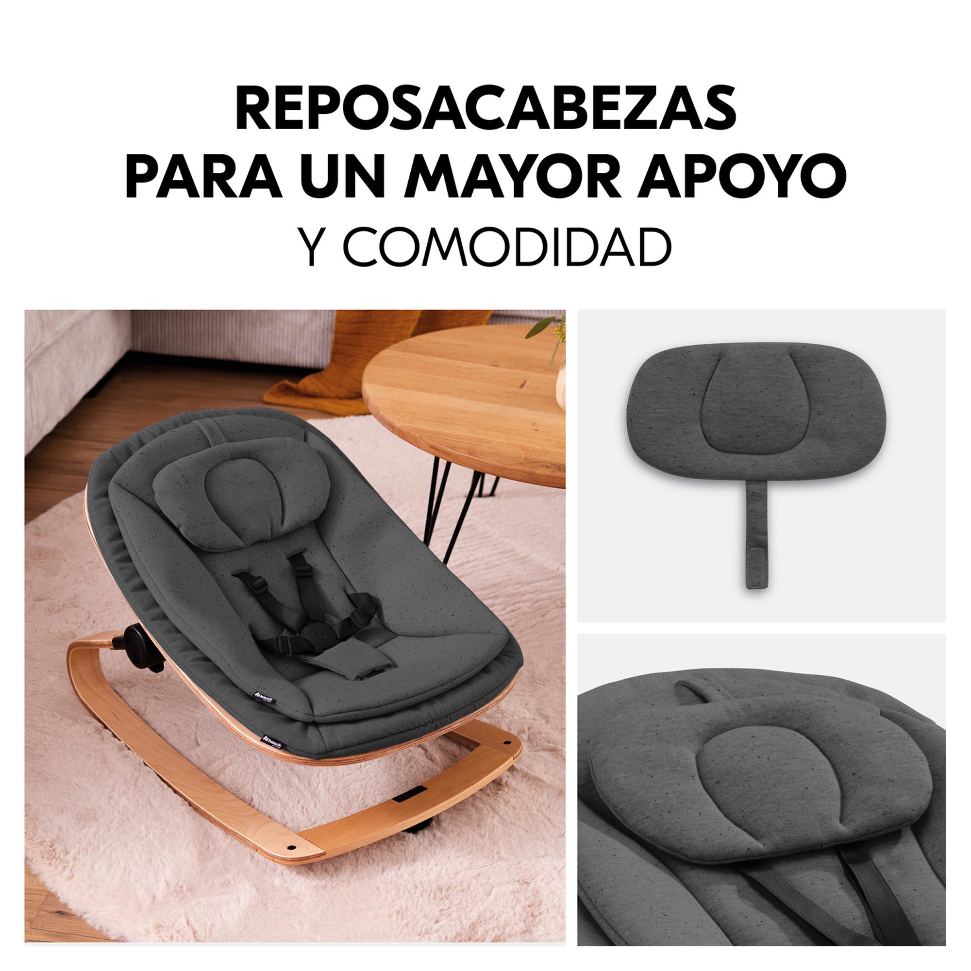 Espreguiçadeira para Cadeira de Refeição Evolutiva Eco Deep Grey Cinzento-escuro-10