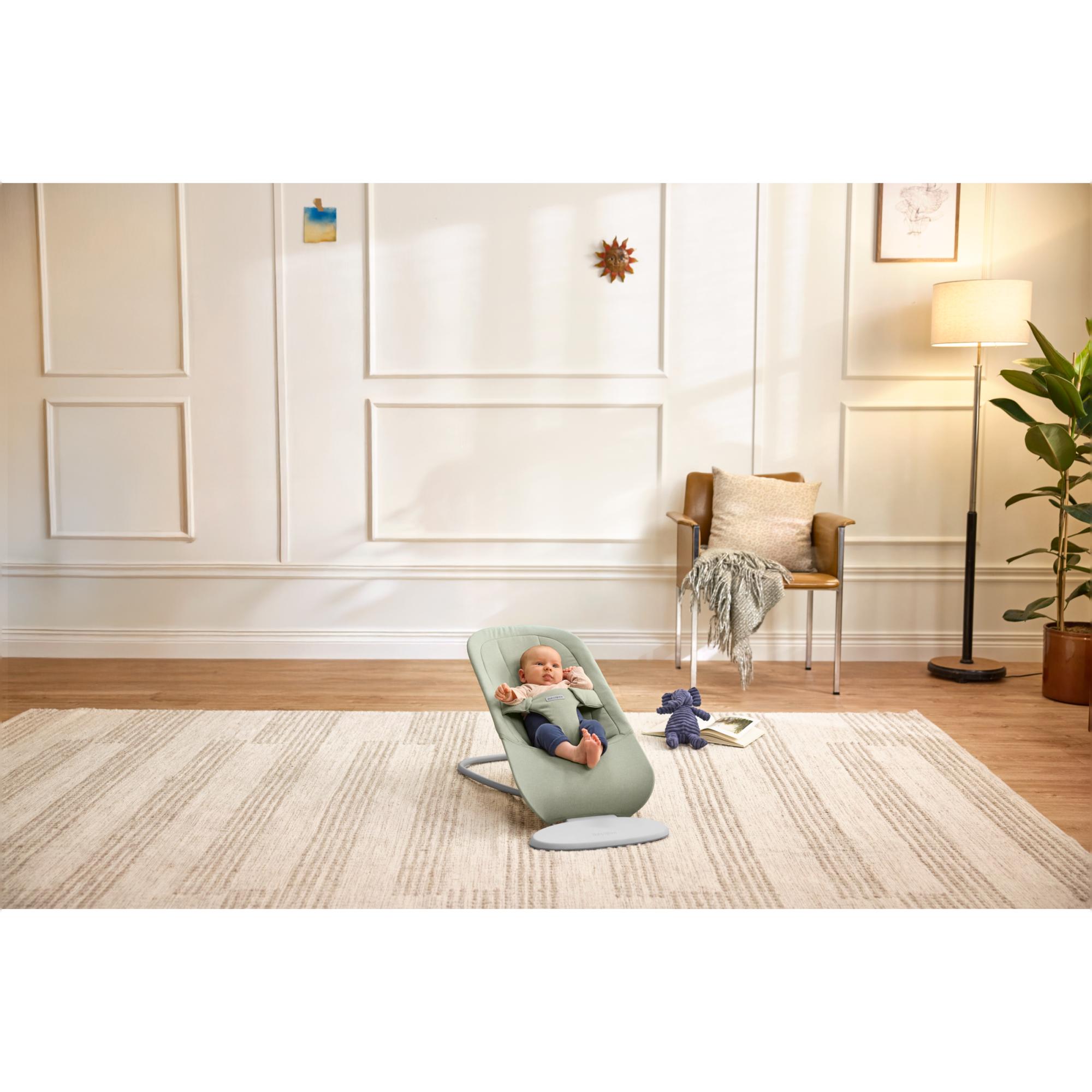 HAMACA BABYBJÖRN BEGIN CON SISTEMA SNUGFIT - Verde claro Verde claro-4