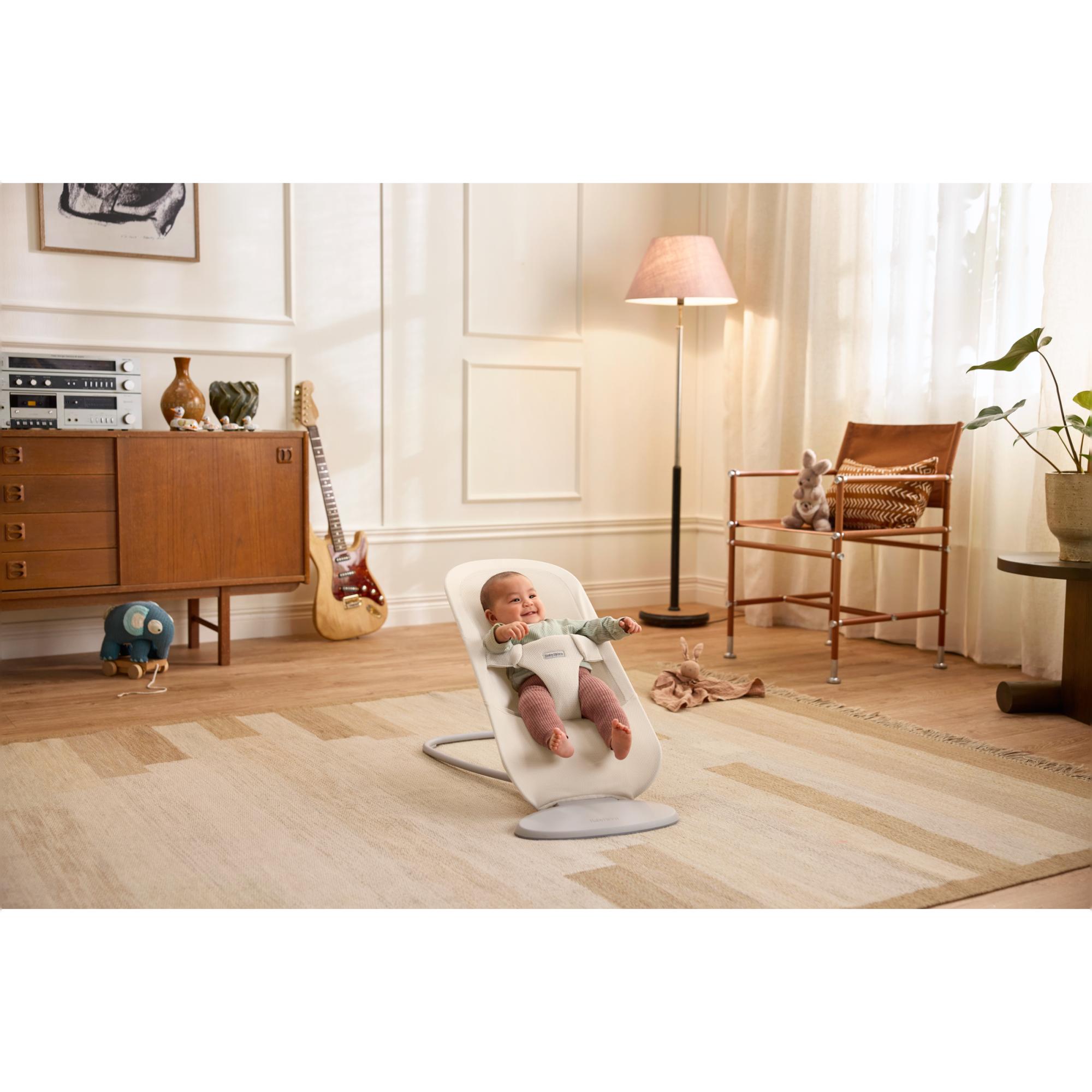 HAMACA BABYBJÖRN BEGIN CON SISTEMA SNUGFIT - Crema Crema-4