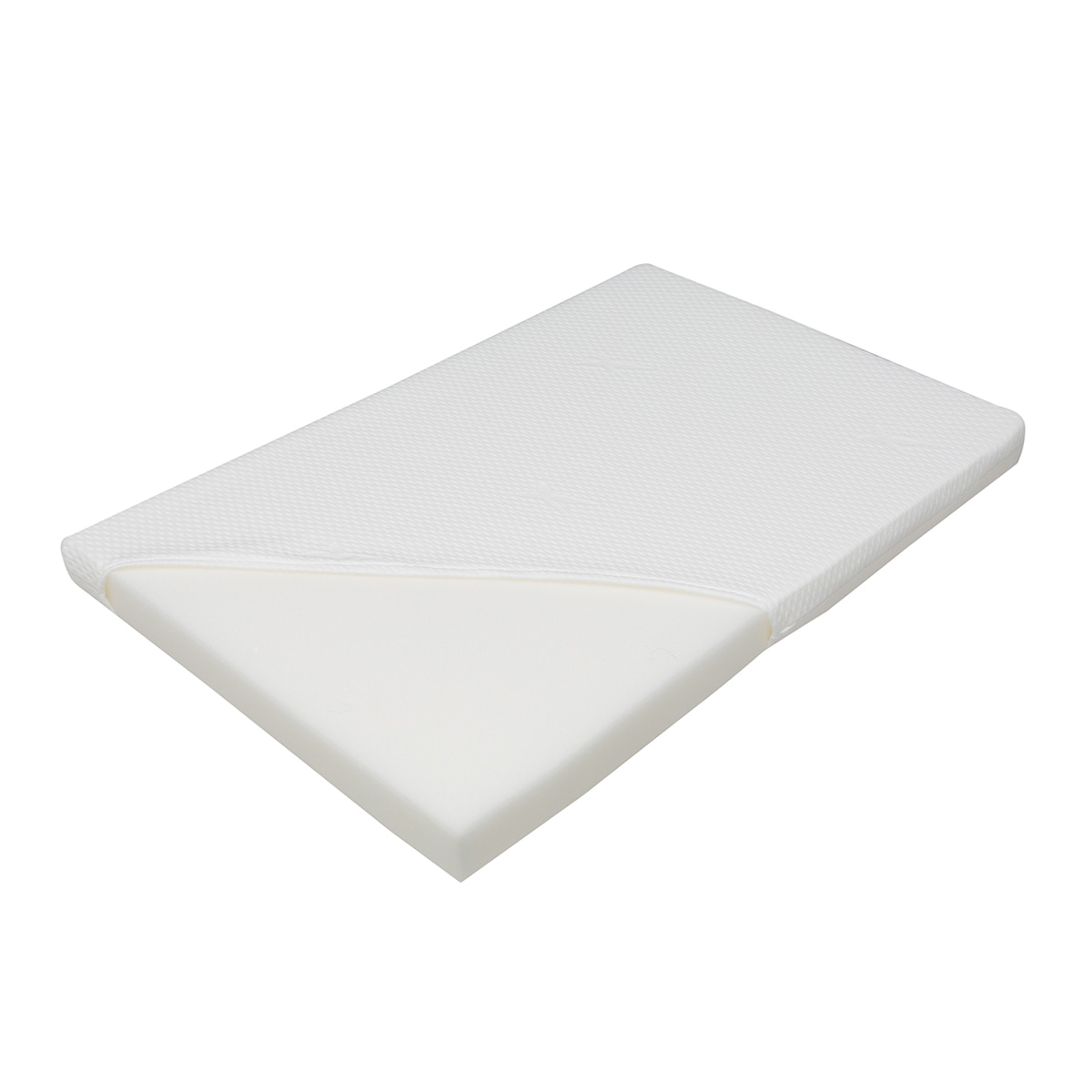 La Cigüeña - Colchón para Minicuna La Cigüeña de viscoelástica blanco.