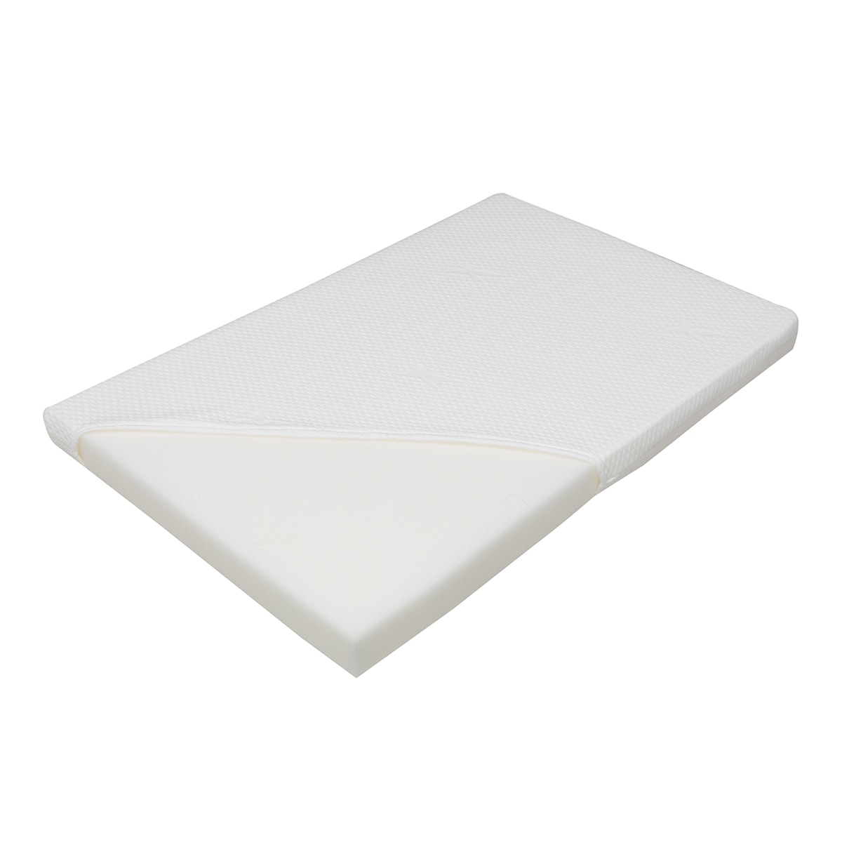 Colchão para Mini-berço viscoelástico branco Branco-1