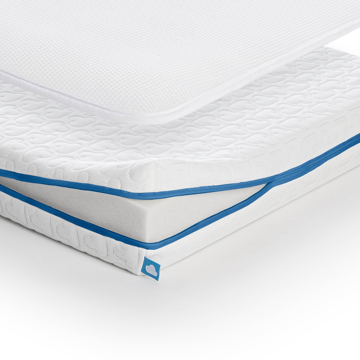Colchão e Protector de Colchão Safe Sleep Pack Evolution Co-sleeping/Next2Me branco (disponível em várias medidas) Branco-3