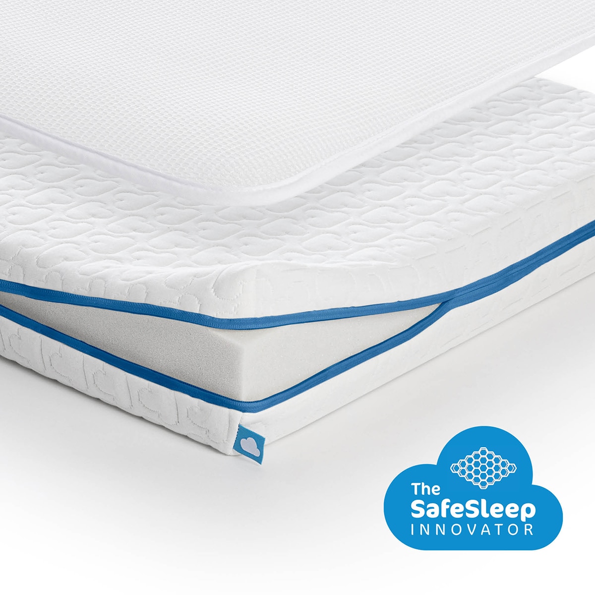 Colchão e Protector de Colchão Safe Sleep Pack Evolution Co-sleeping/Next2Me branco (disponível em várias medidas) Branco-4
