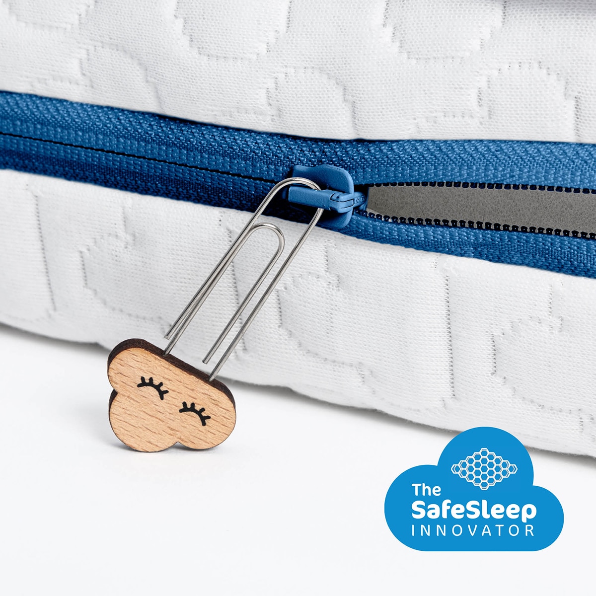 Colchão e Protector de Colchão Safe Sleep Pack Evolution Co-sleeping/Next2Me branco (disponível em várias medidas) Branco-6