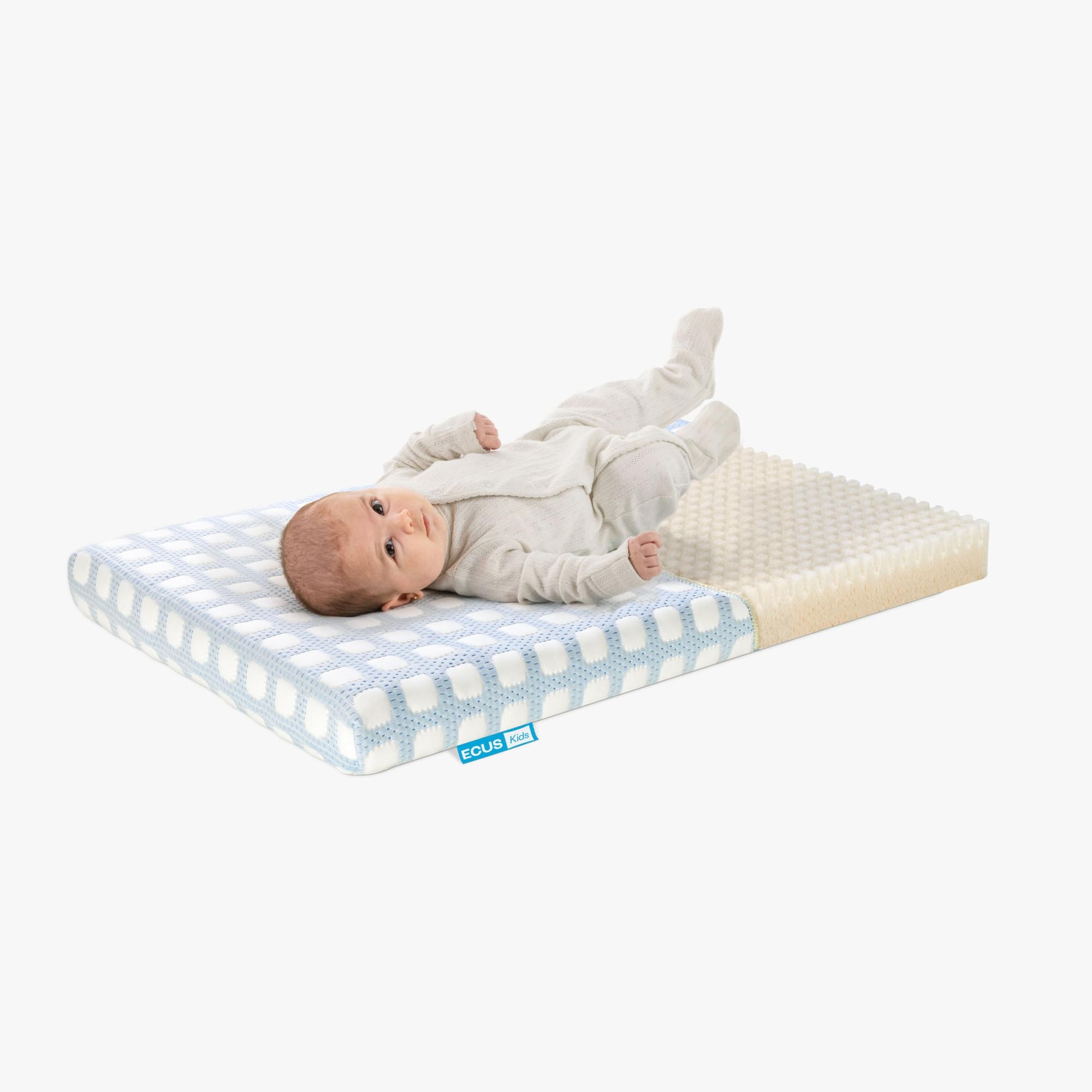 ECUS Kids - Colchón para Minicuna Ecus Kids Care Ultimate blanco (disponible en varias medidas).