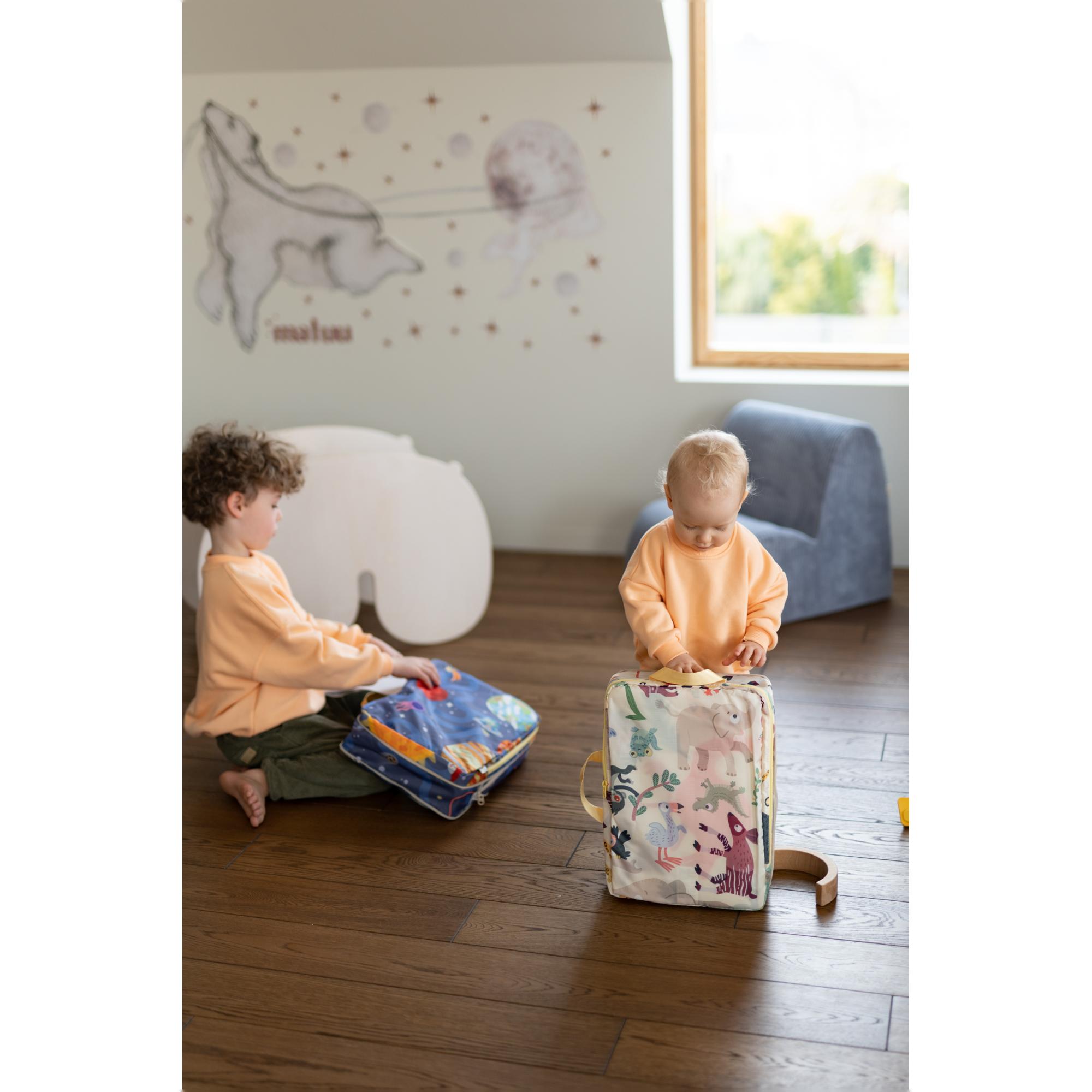 Cama hinchable infantil Stokke Cloudsleeper Jetkids blanco Multicolor Multicolor-4