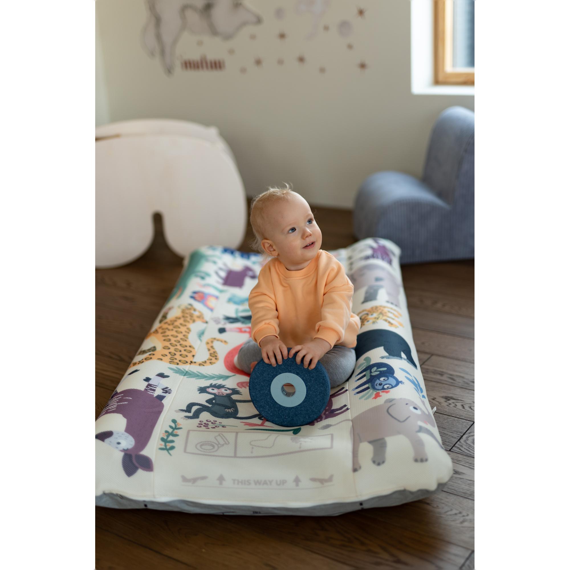 Cama hinchable infantil Stokke Cloudsleeper Jetkids blanco Multicolor Multicolor-6