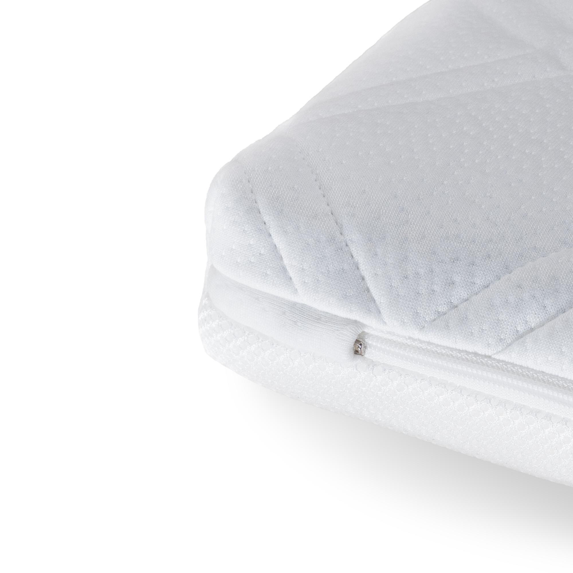 Colchão Viscoelástico de para Mini Berço 50x80 cm Branco-2