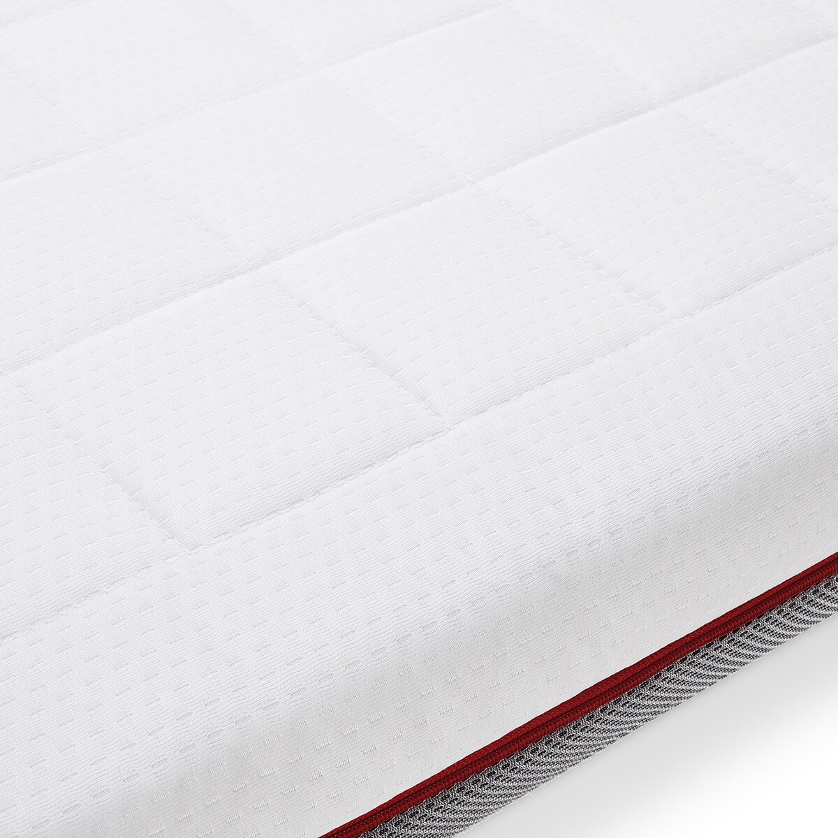 Colchón Ecus Kids Pigü Antiplagiocefalia transpirable (disponible en varias medidas) - Blanco Blanco-9