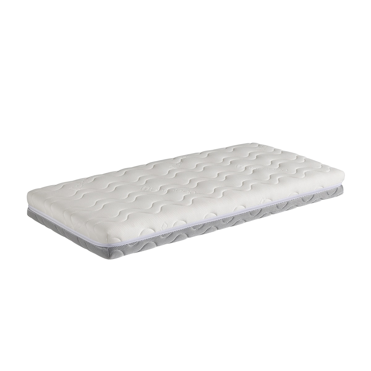 ECUS Kids - Colchón para Cuna Ecus Kids Lupi Visco Cool blanco-gris (disponible en varias medidas).