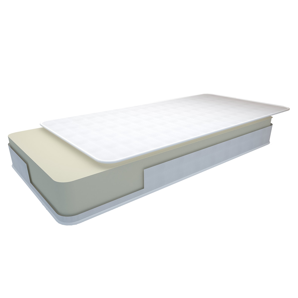 Colchão para Berço HR Dourado branco Branco-2