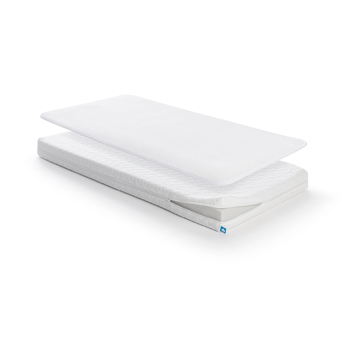Imagen 0 de Colchón y Protector de Colchón Aerosleep Safe Sleep Pack Essential blanco (disponible en varias medidas) Blanco
