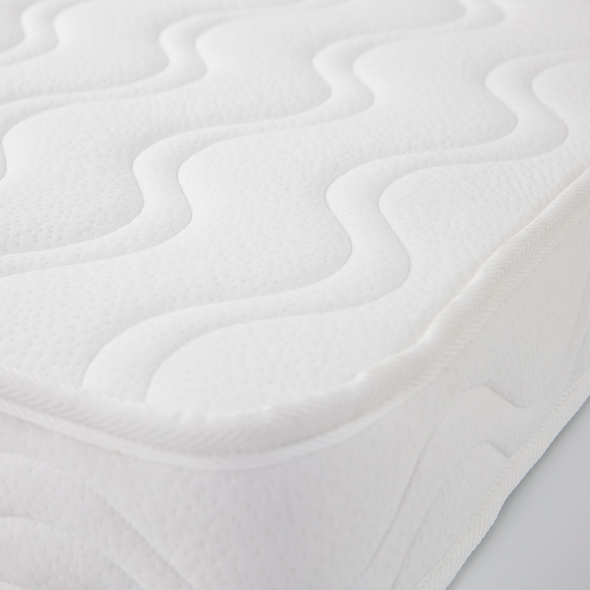 Colchão Viscoelástico para Berço - 120x60 cm Branco-2