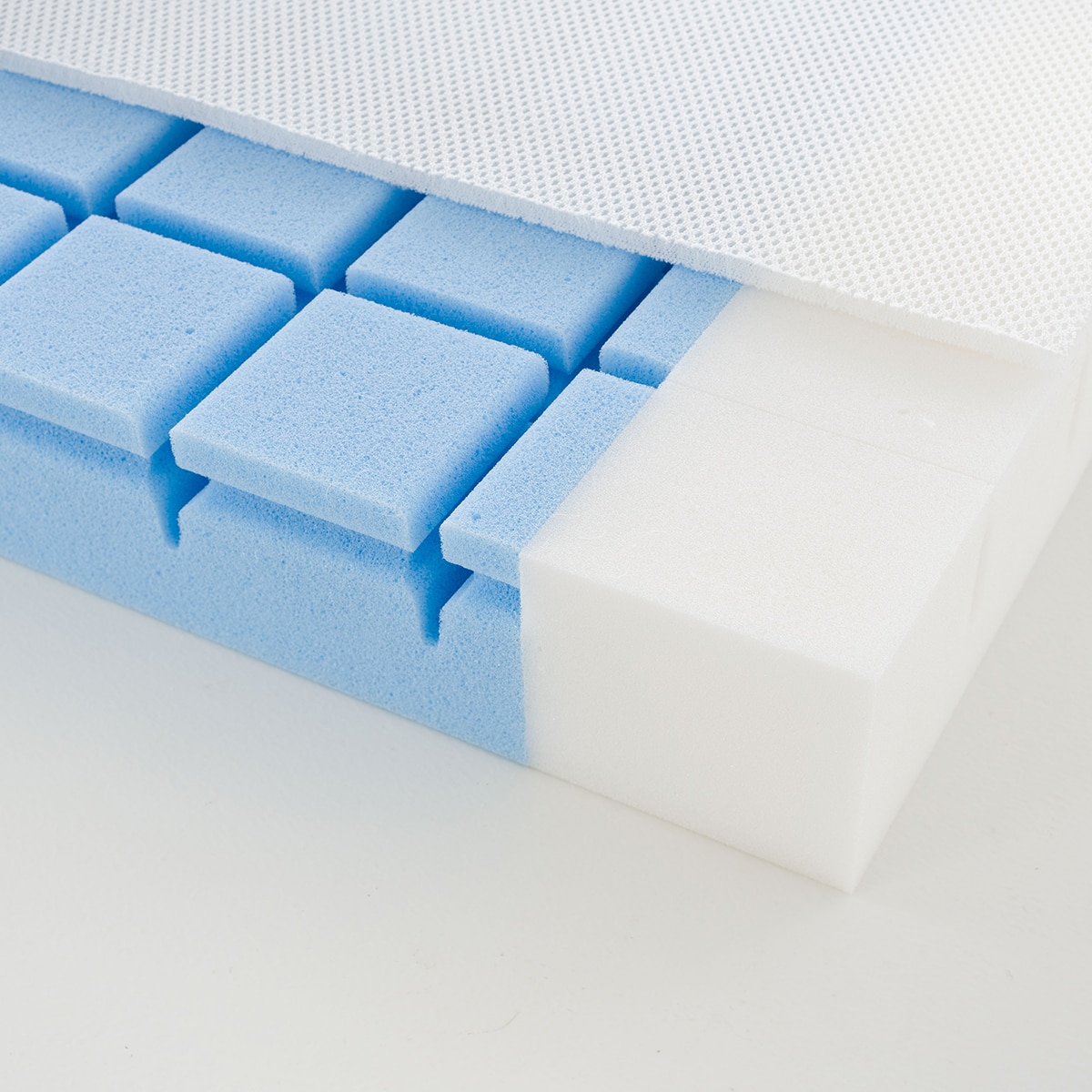 Colchão de Berço "Mar de Nuvens" - 57x117 Branco-11