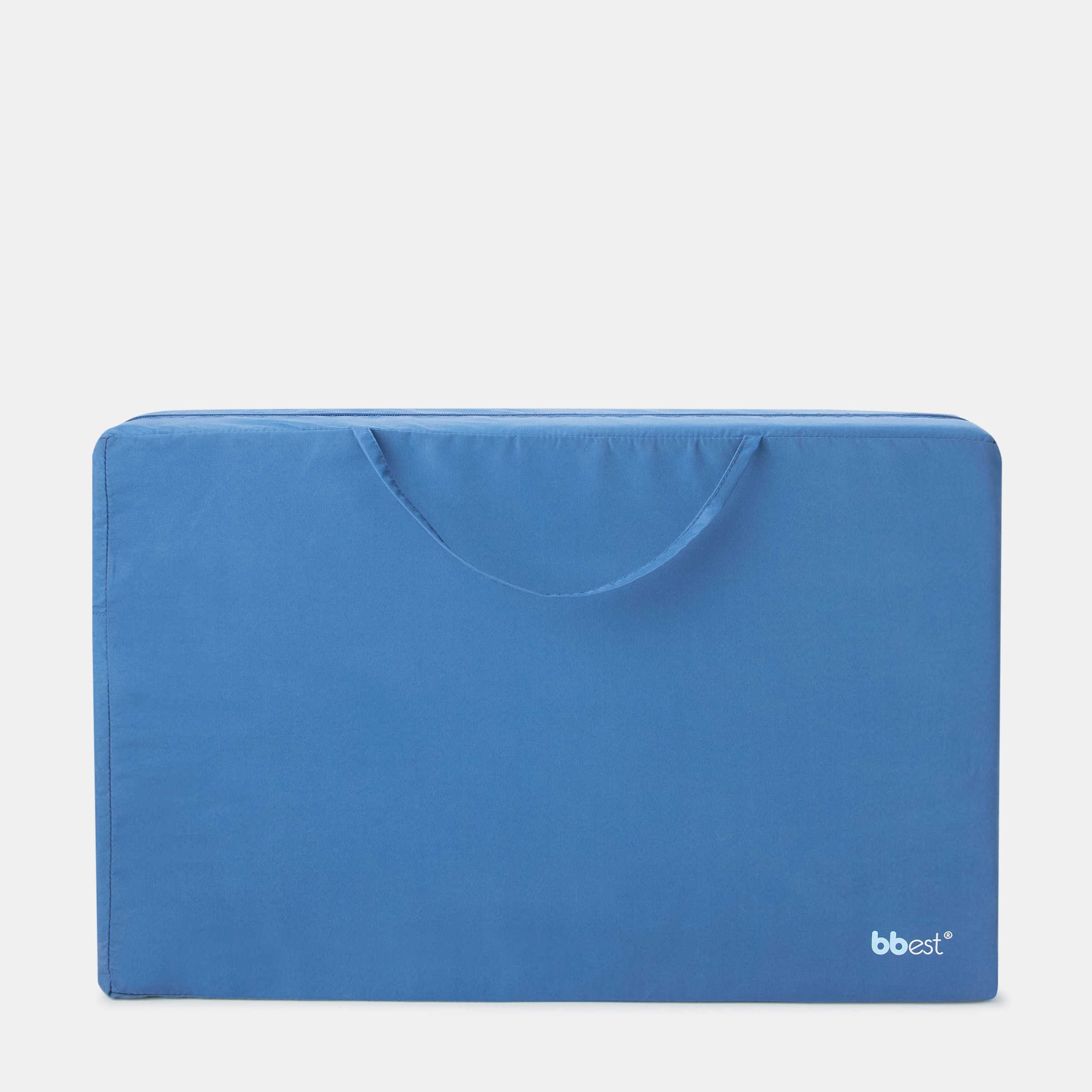 Colchão de Viagem Dobrável com Saco de Transporte - 60x120 cm Azul-4