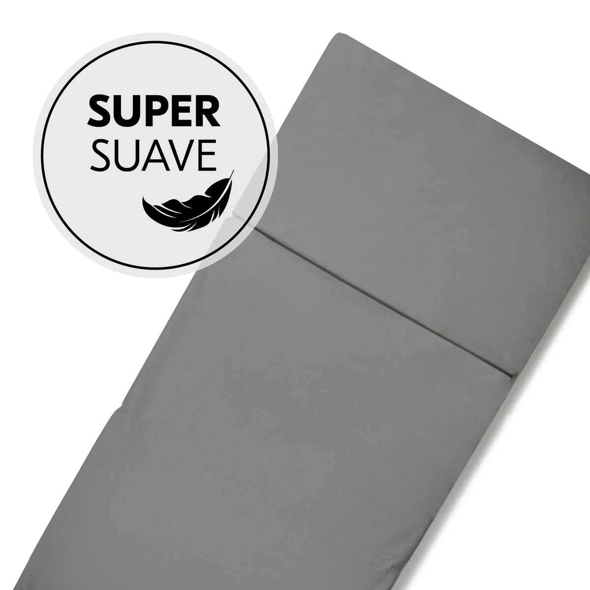 Colchon cuna de viaje Hauck - Azul marino Gris-4