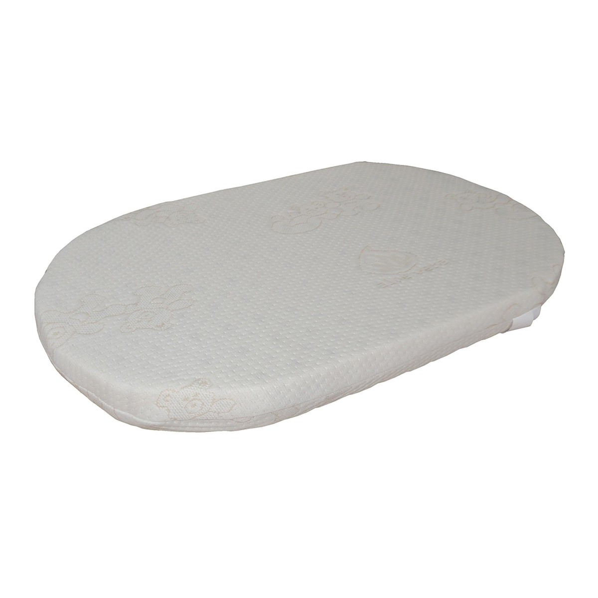 Imagem 0 de Colchão para Mini-berço viscoelástico oval branco