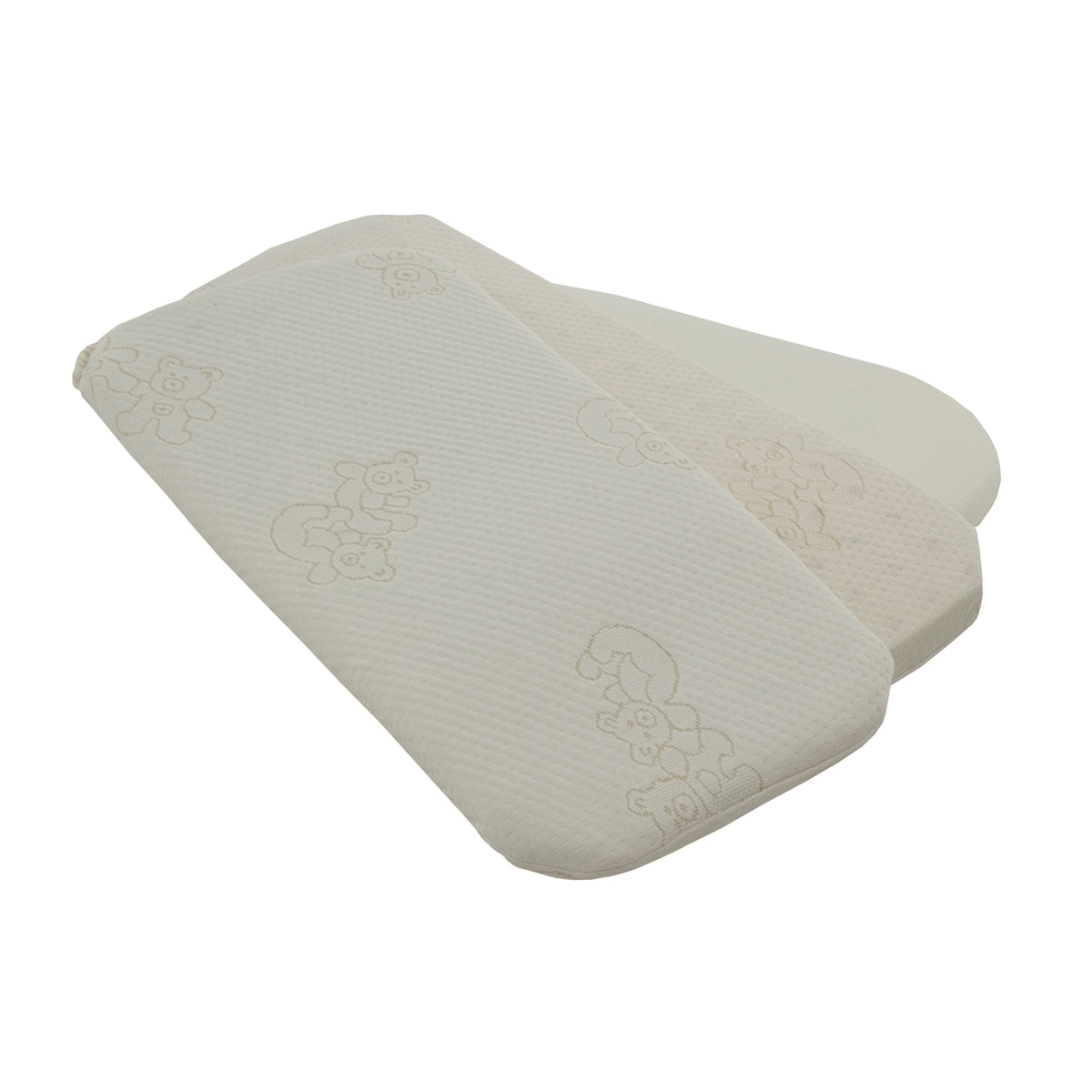 Colchão para Carrinho de passeio (30 x 70 cm) La Cigüeña de espuma branco Branco-2