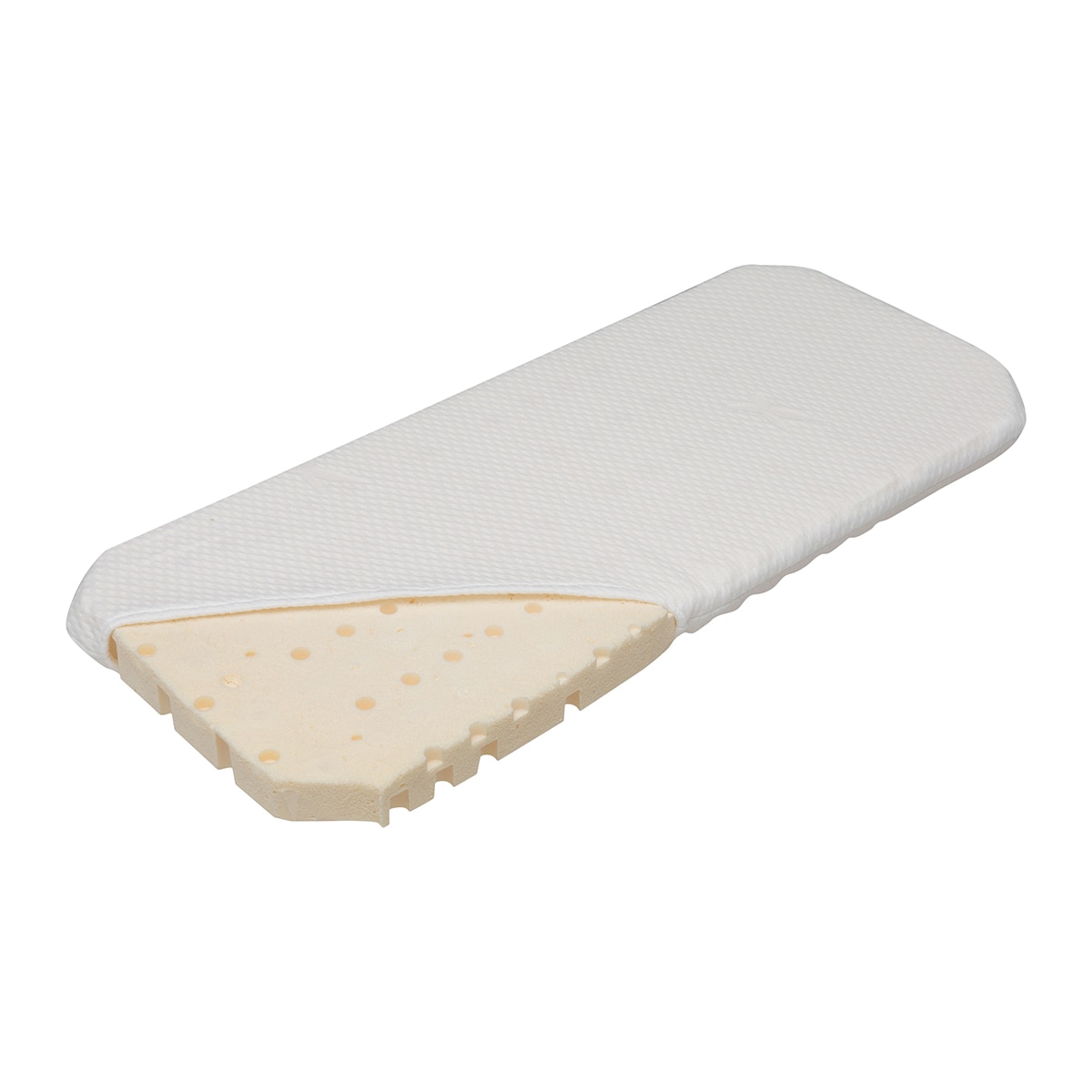 Colchão para Carrinho de passeio (30 x 70 cm) La Cigüeña de látex branco Branco-2