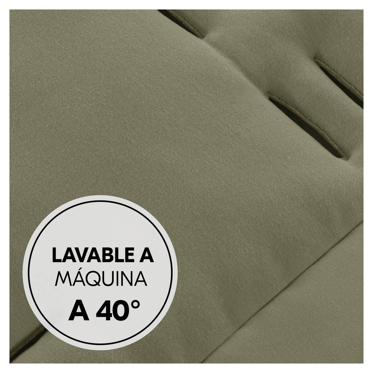 Colchoneta Universal para silla de paseo Hauck Pushchair Seat Liner Verde militar Verde militar-9