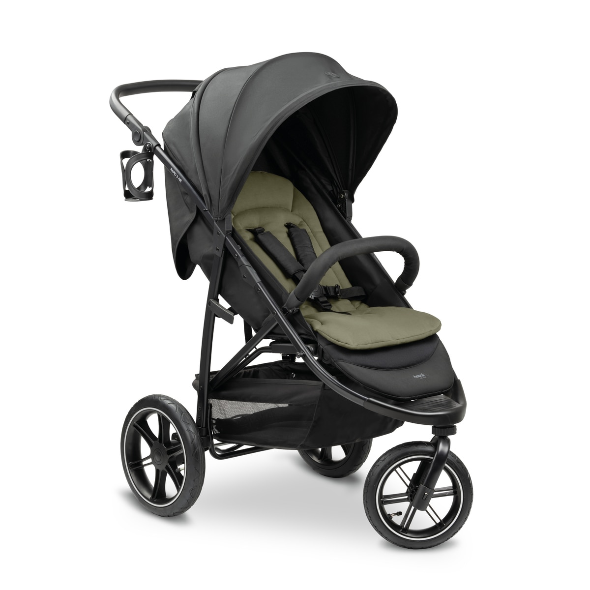 Colchoneta Universal para silla de paseo Hauck Pushchair Seat Liner Verde militar Verde militar-11