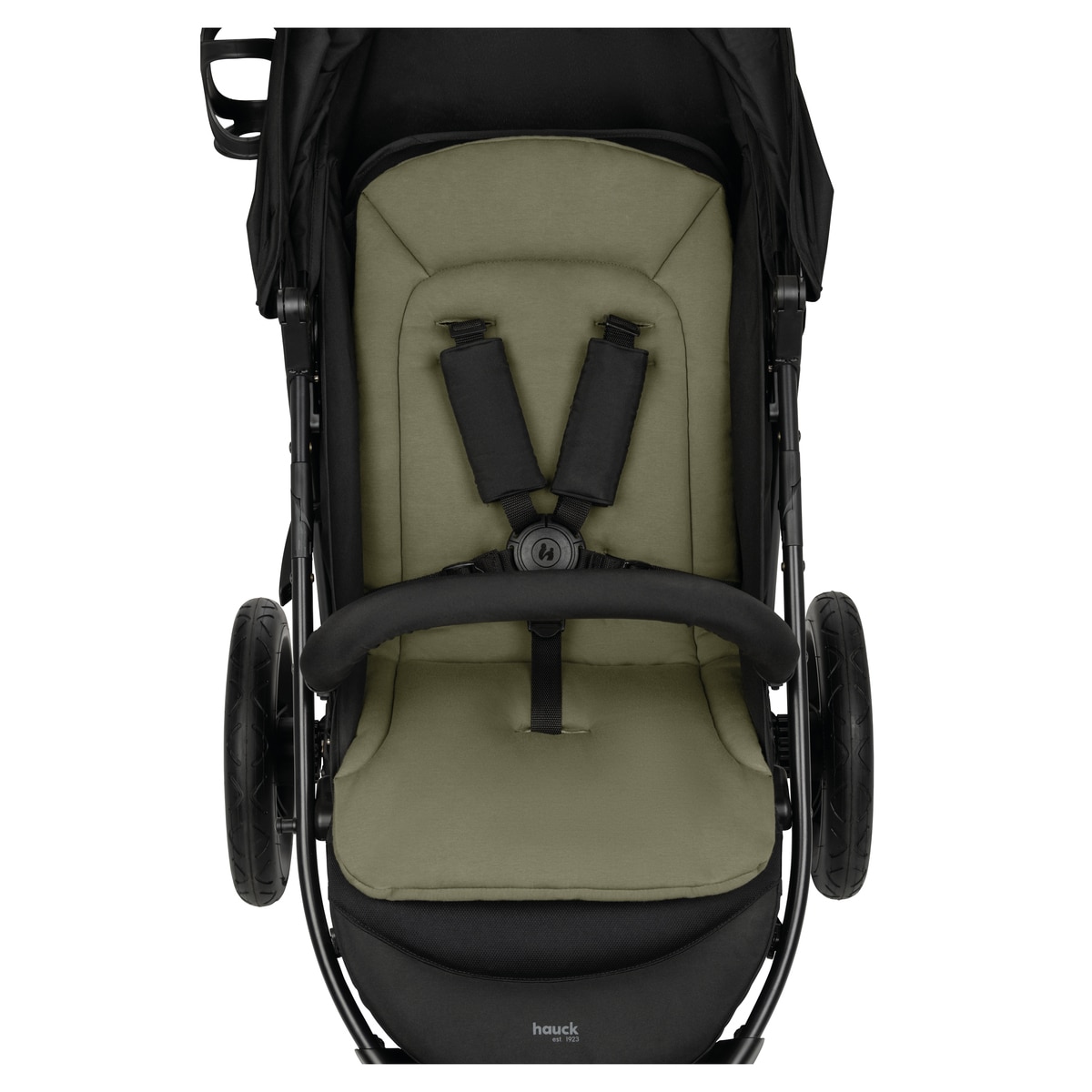 Colchoneta Universal para silla de paseo Hauck Pushchair Seat Liner Verde militar Verde militar-13
