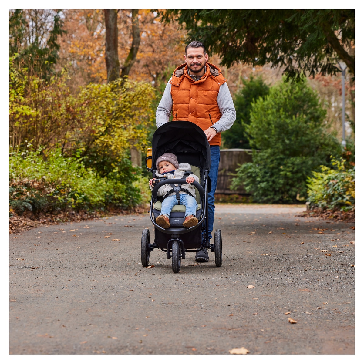 Colchoneta Universal para silla de paseo Hauck Pushchair Seat Liner Verde militar Verde militar-16