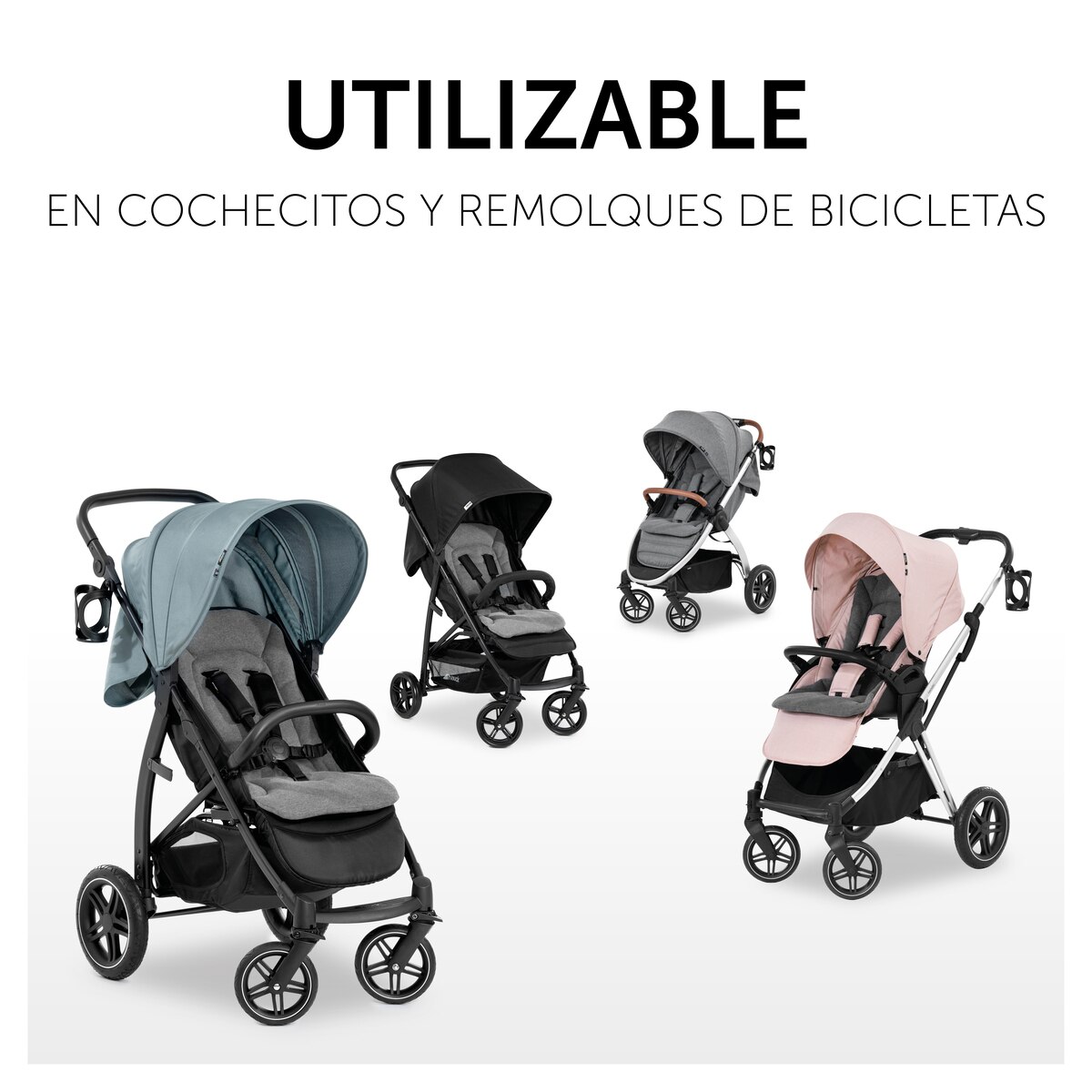 Colchão Universal para Carrinho de Passeio Pushchair Seat Liner Cinzento-escuro-3