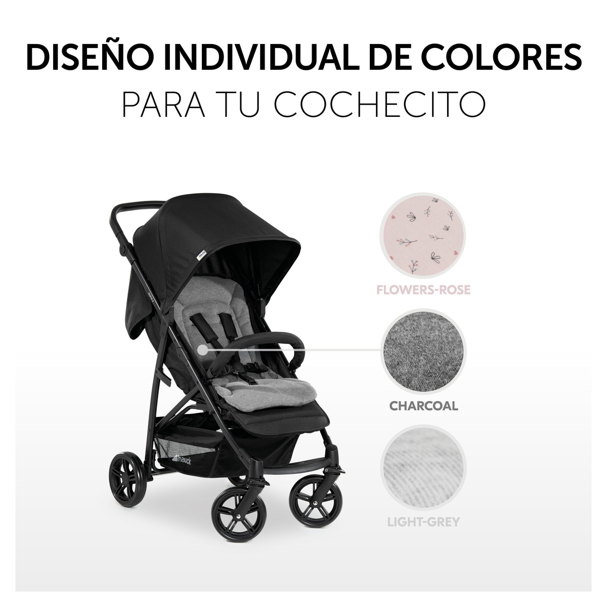 Colchão Universal para Carrinho de Passeio Pushchair Seat Liner Cinzento-escuro-7