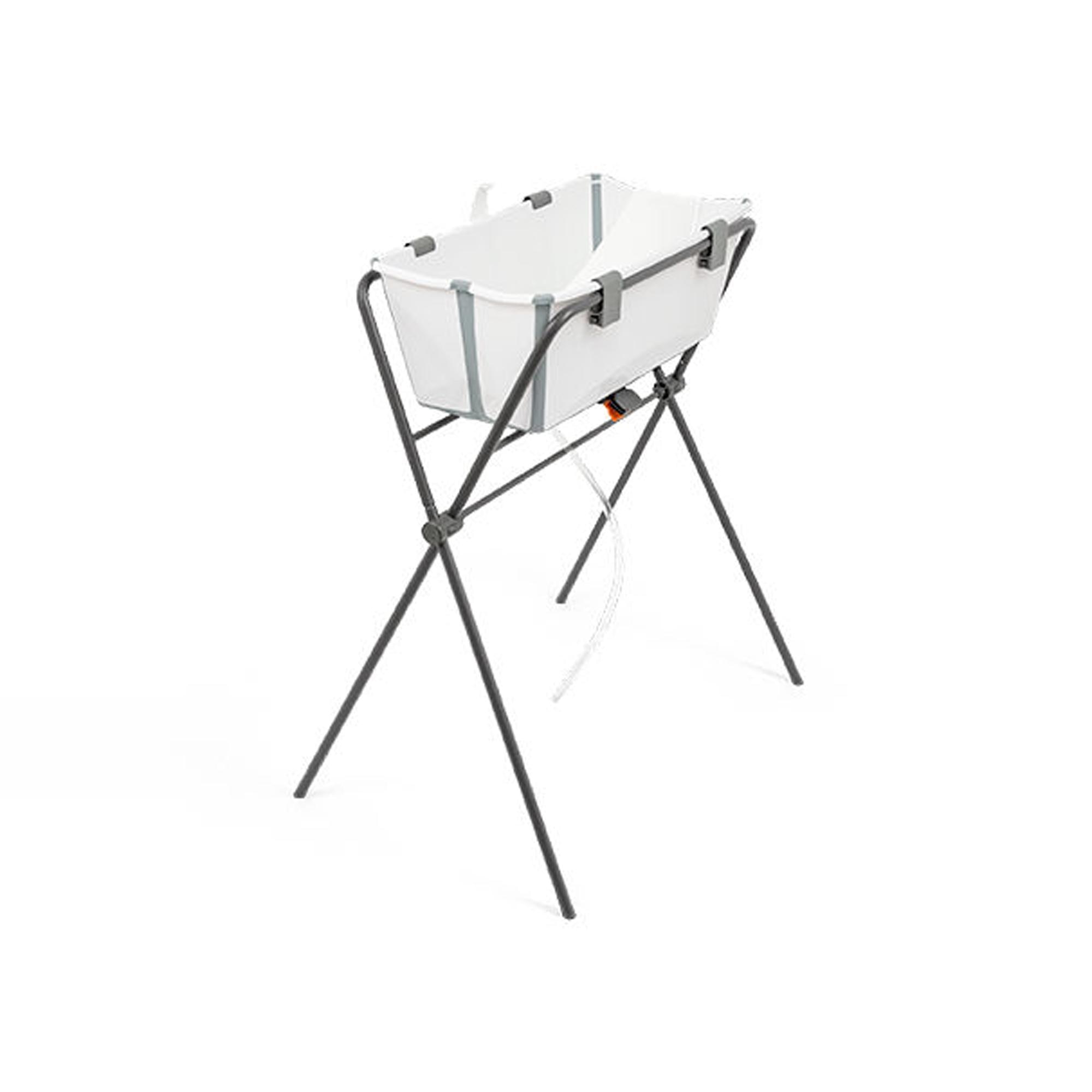 Bañera plegable Stokke ® Flexi Bath con tapón sensible al calor - Blanco Blanco-3