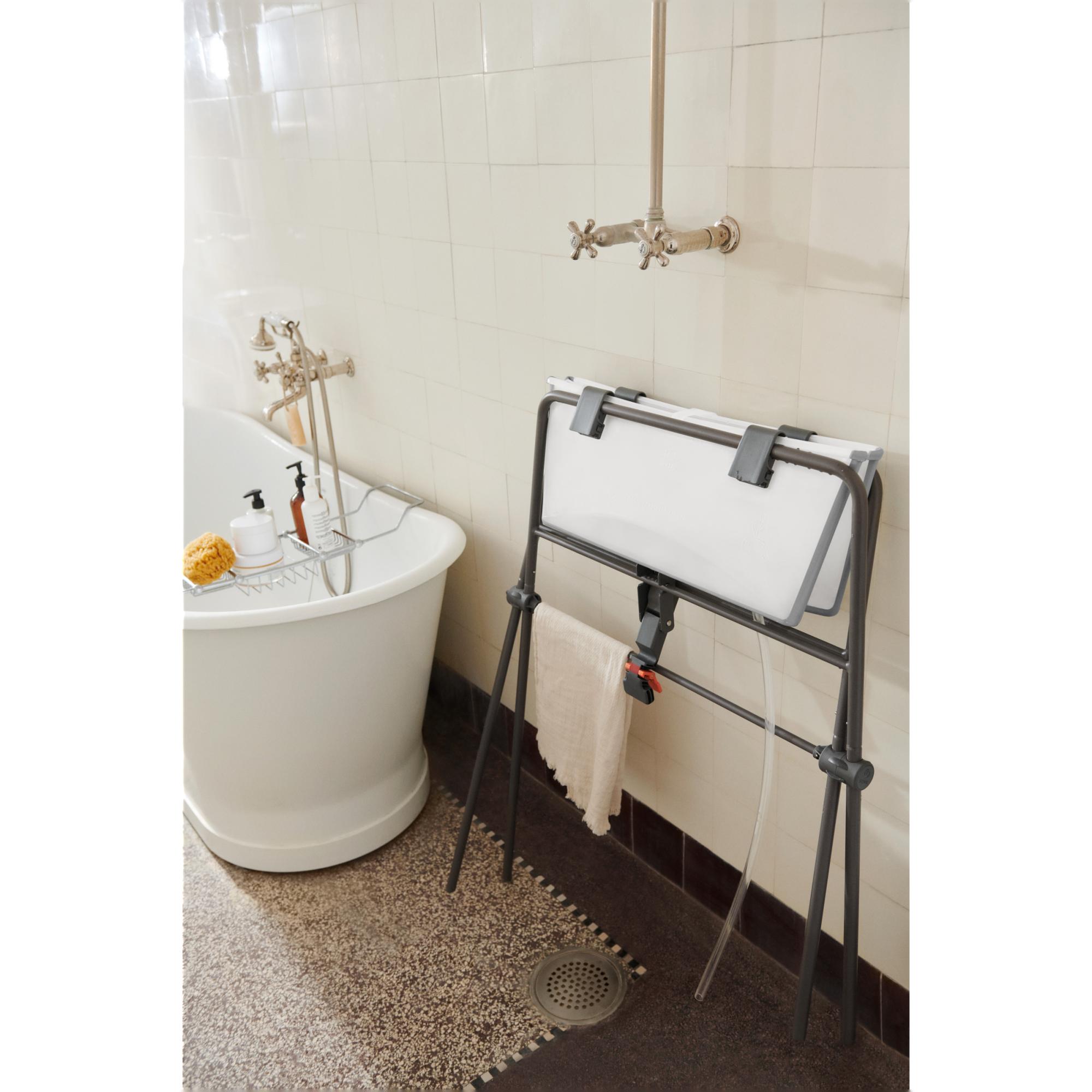 Bañera plegable Stokke ® Flexi Bath con tapón sensible al calor - Blanco Blanco-6