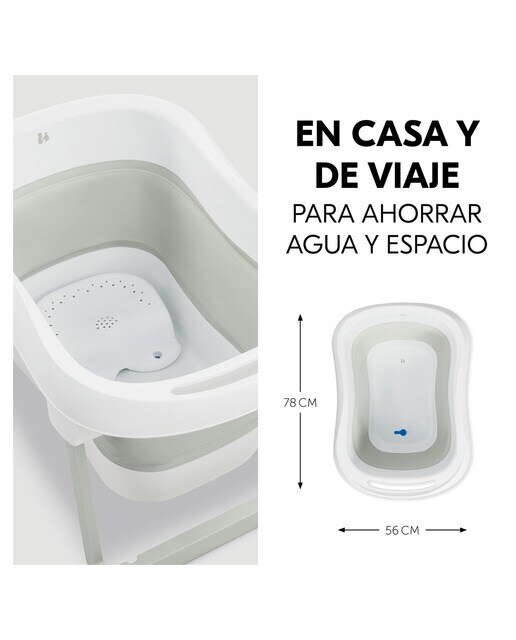 Banheira Dobrável XL Wash N Fold L Branco-3