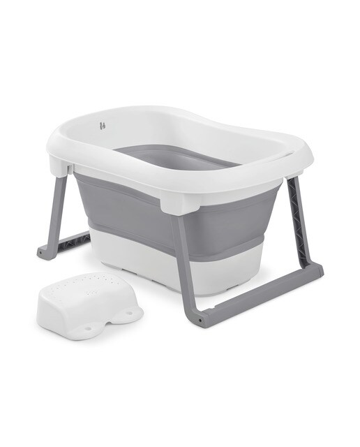 Banheira Dobrável XL Wash N Fold L Cinzento-claro-1