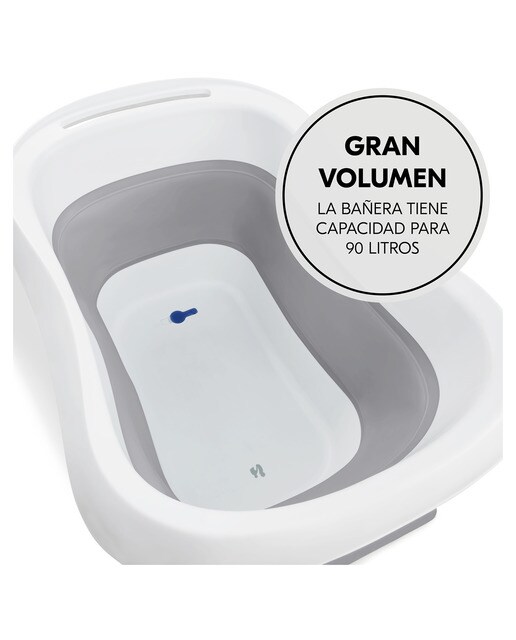 Banheira Dobrável XL Wash N Fold L Cinzento-claro-4