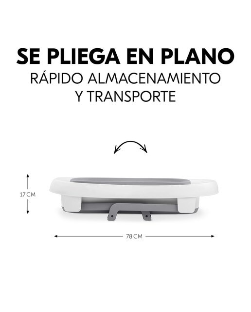 Banheira Dobrável XL Wash N Fold L Cinzento-claro-10