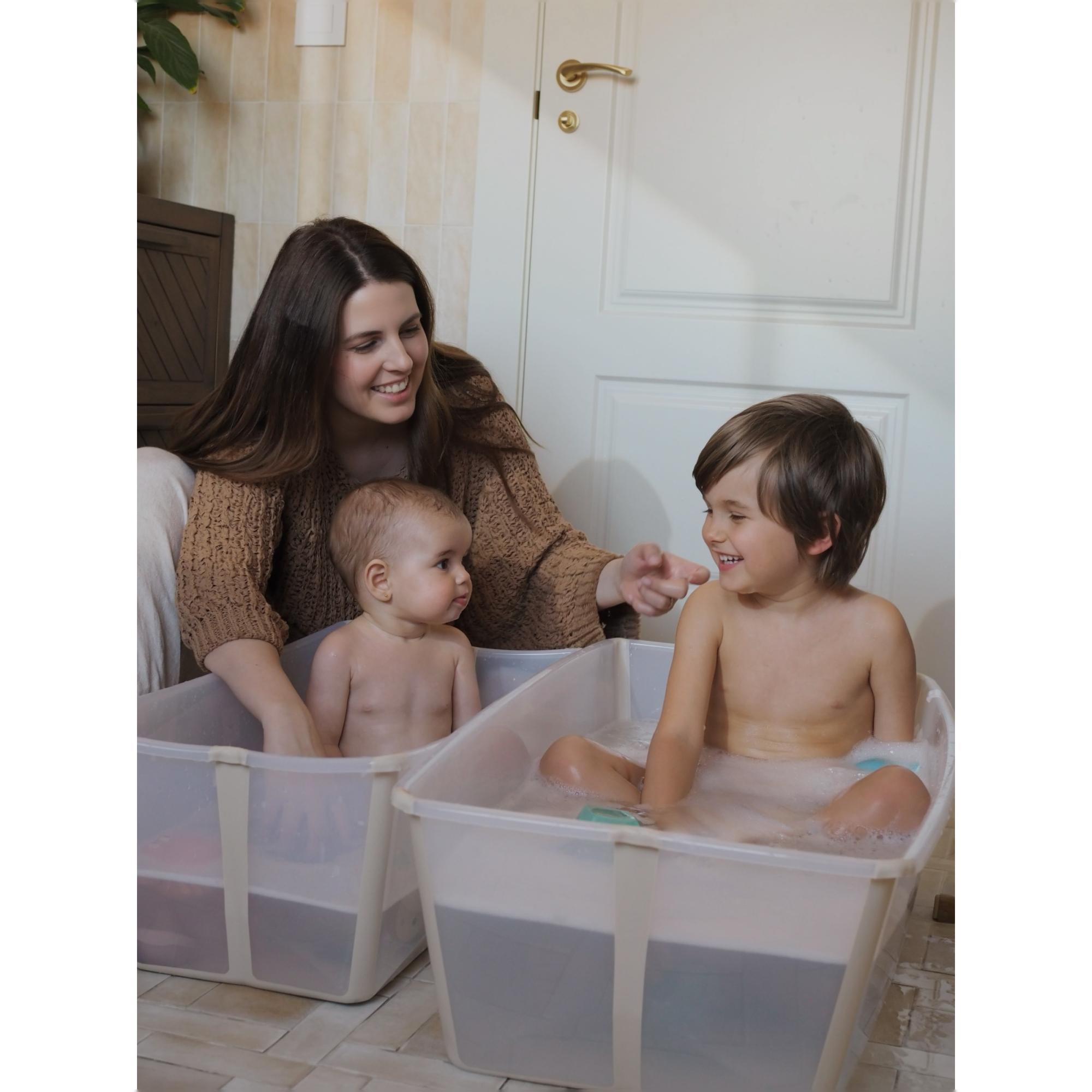 Bañera Stokke® Flexi Bath® XL (Extragrande) - Beige arena Beige arena-5