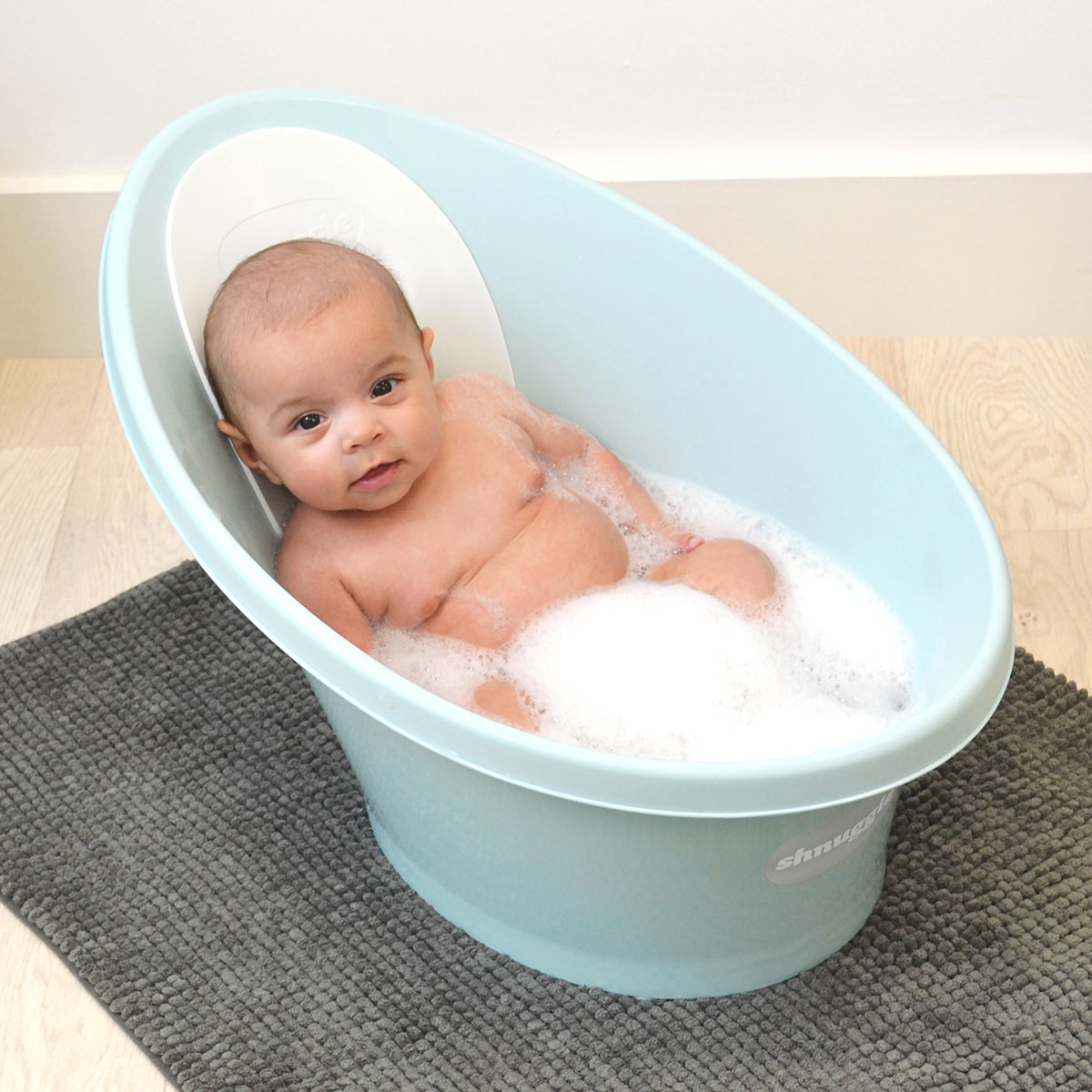 Banheira Ergonómica Shnuggle Verde-claro-2