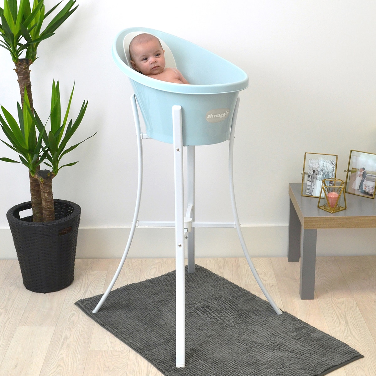 Banheira Ergonómica Shnuggle Verde-claro-3