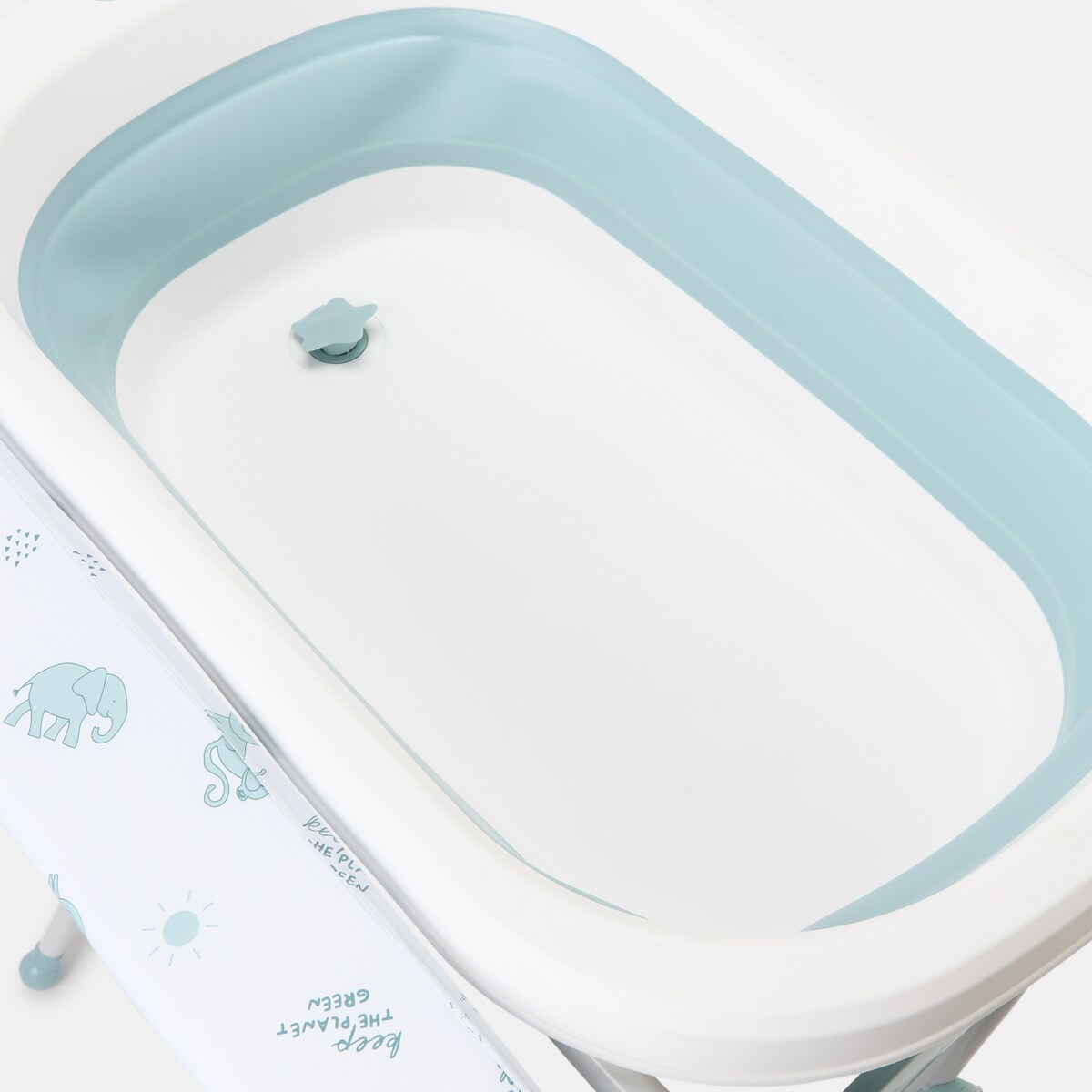 Bañera con cambiador Bbest Azul-4