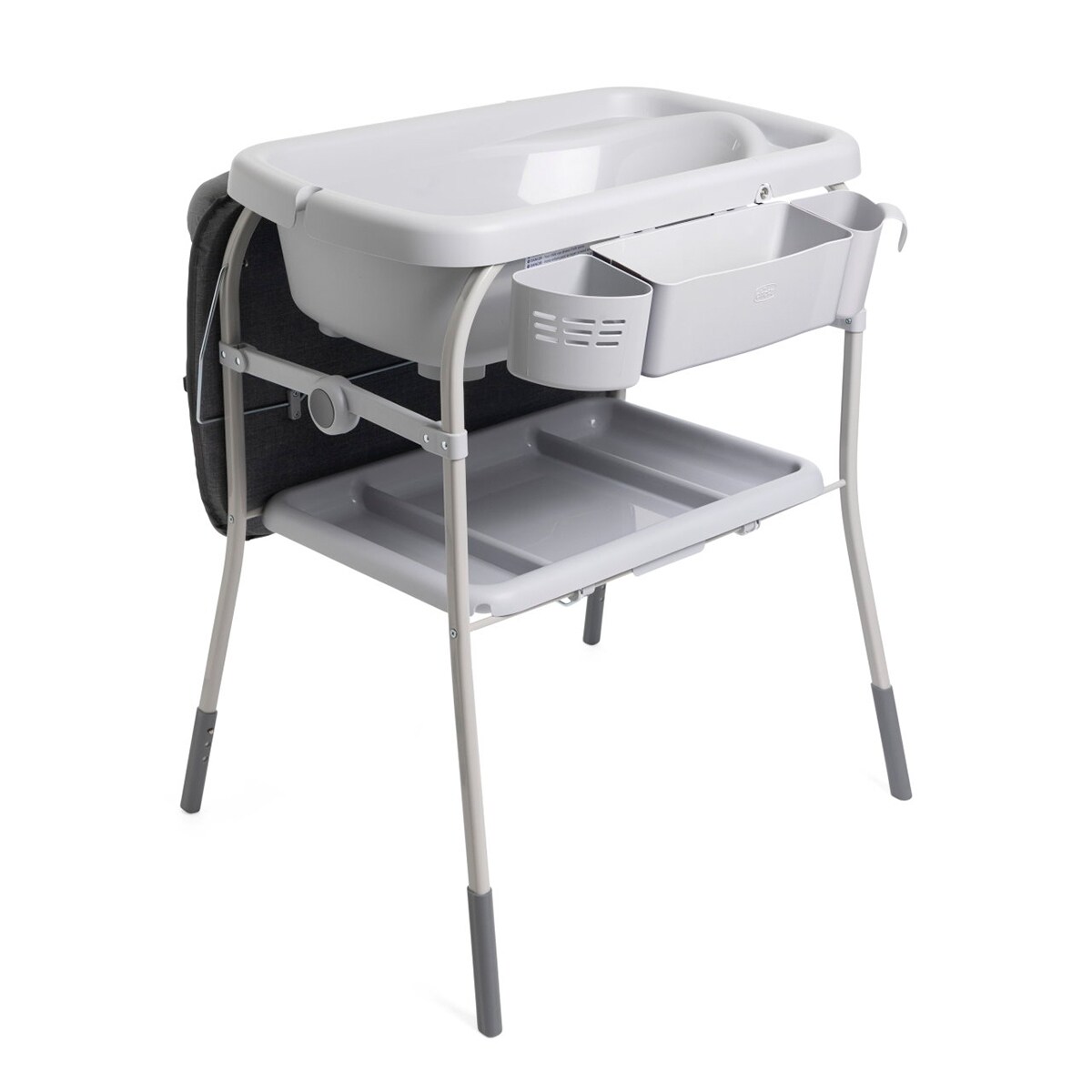 Banheira e Muda Fraldas Cuddle&Bubble 2 em 1 Cinzento-escuro-2