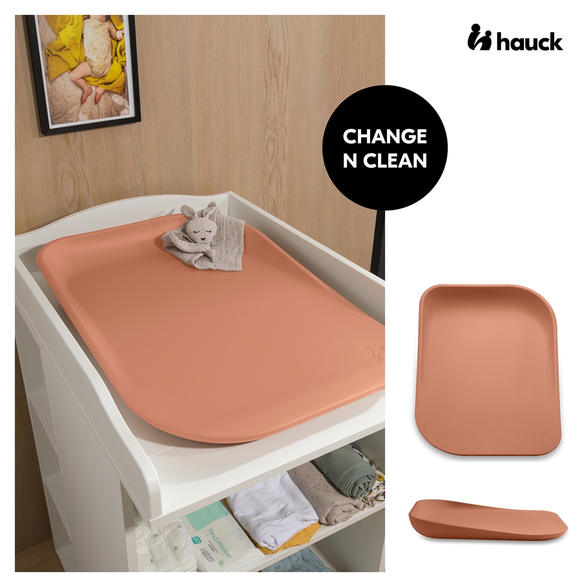 Colchão Muda Fraldas +Change N Clean Telha-2