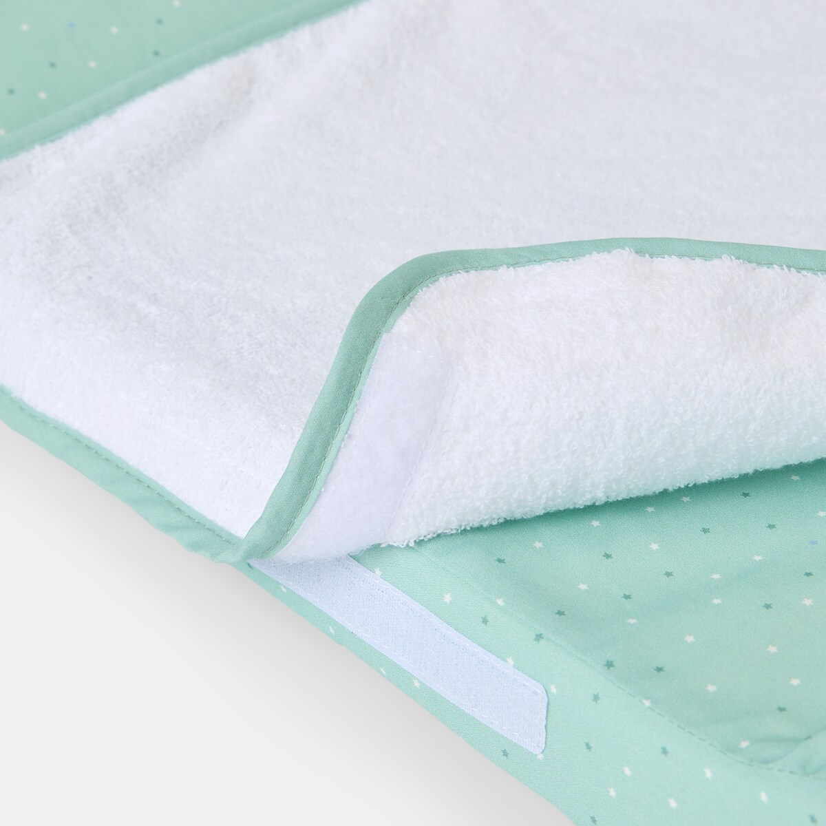 Colchão Muda Fraldas com Tecido Turco Verde Mint-2