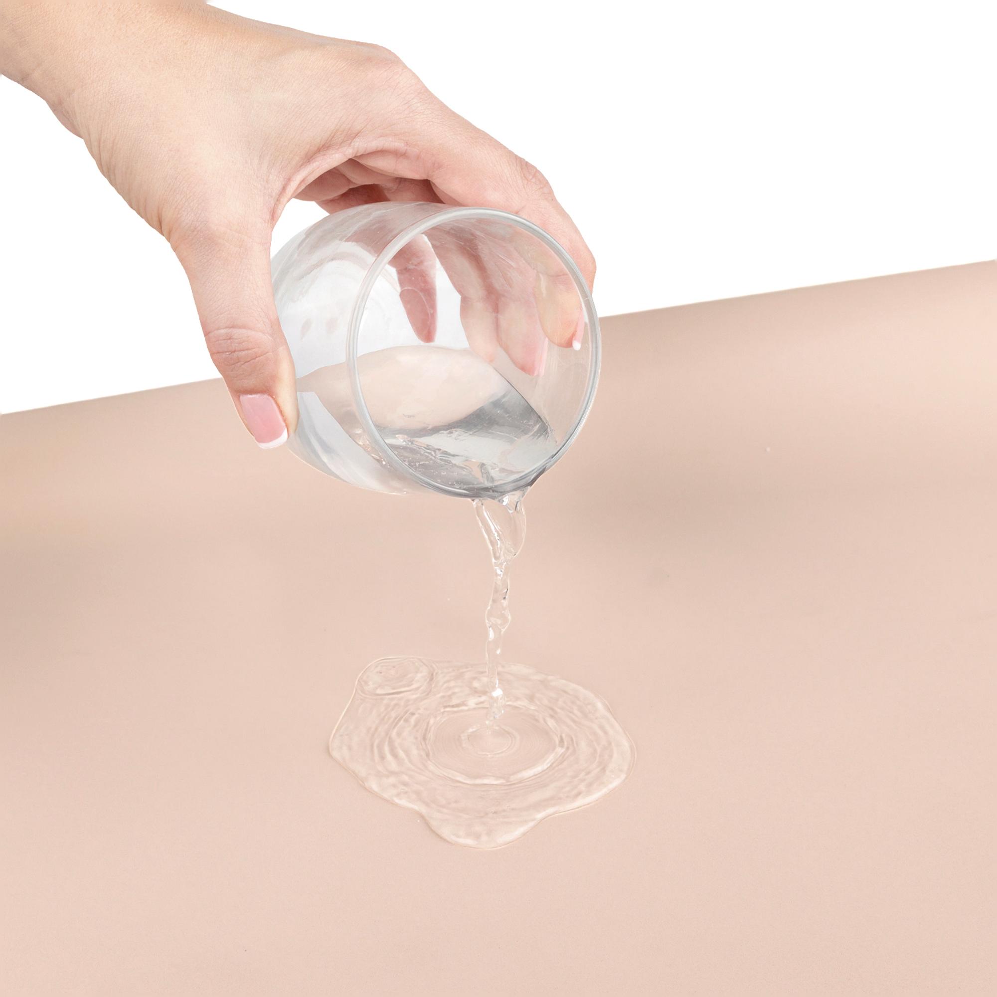 Muda Fraldas Ergonómico em PU Bege-5