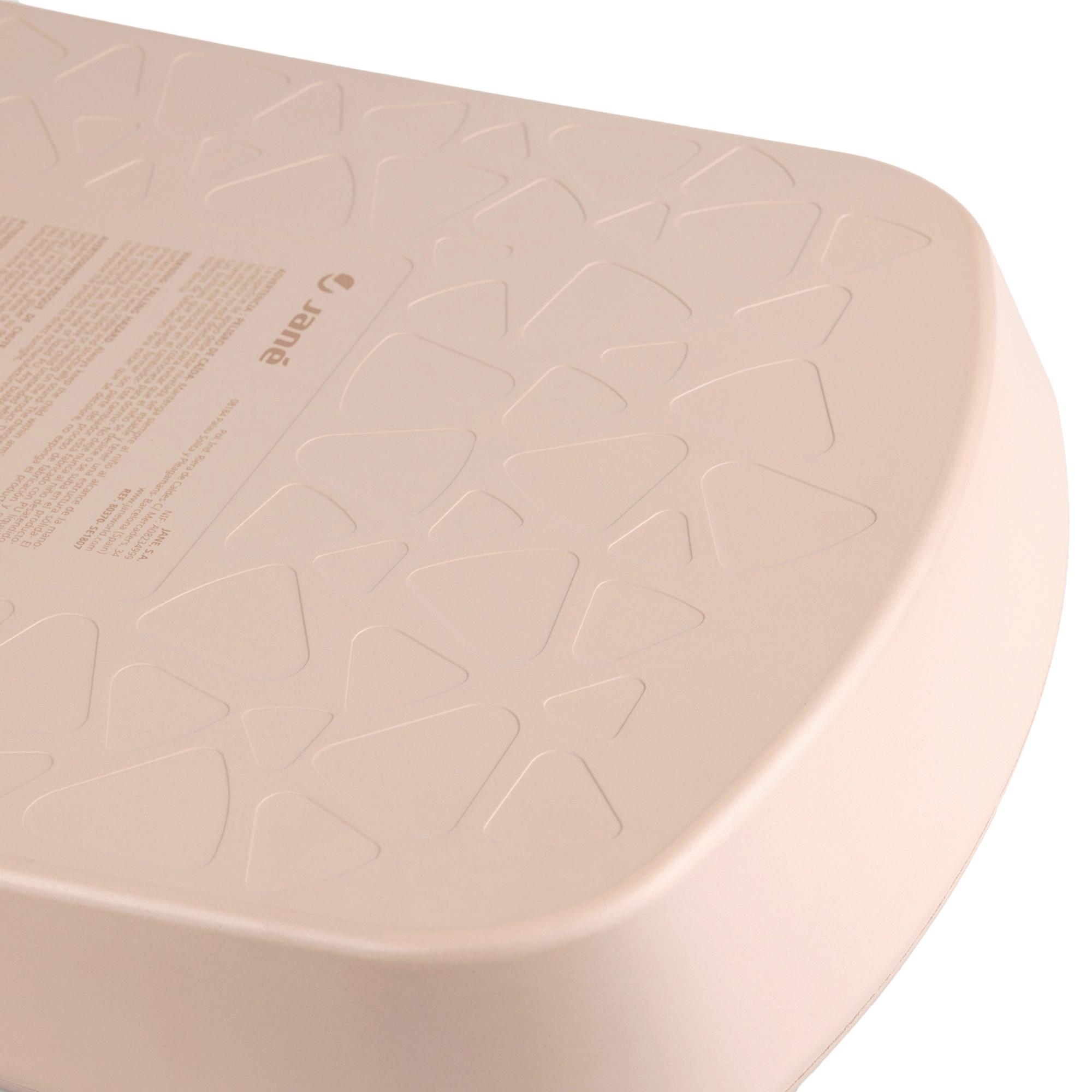 Muda Fraldas Ergonómico em PU Bege-6